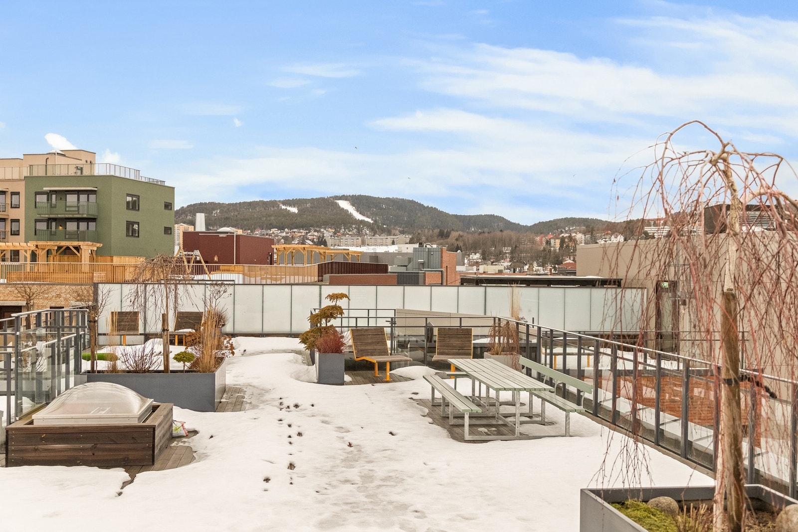 Her kan man invitere venner og familie til hyggelige lag. Galleribilde