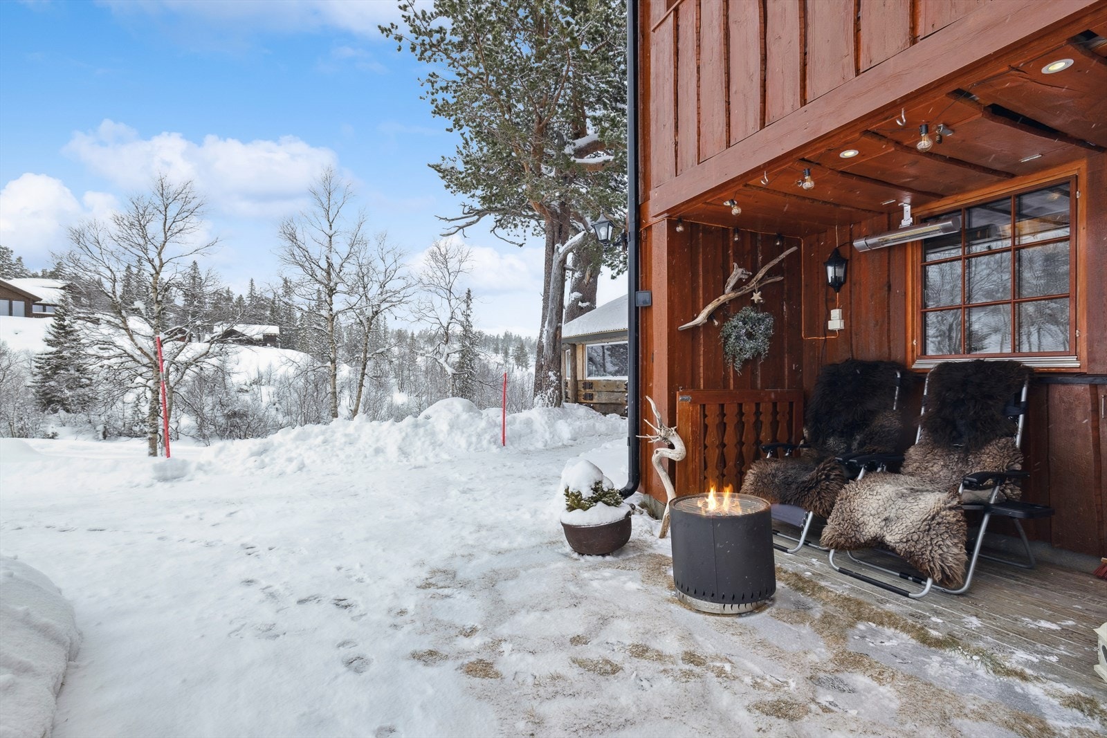 Her kan du nyte det gode hytteliv! Galleribilde