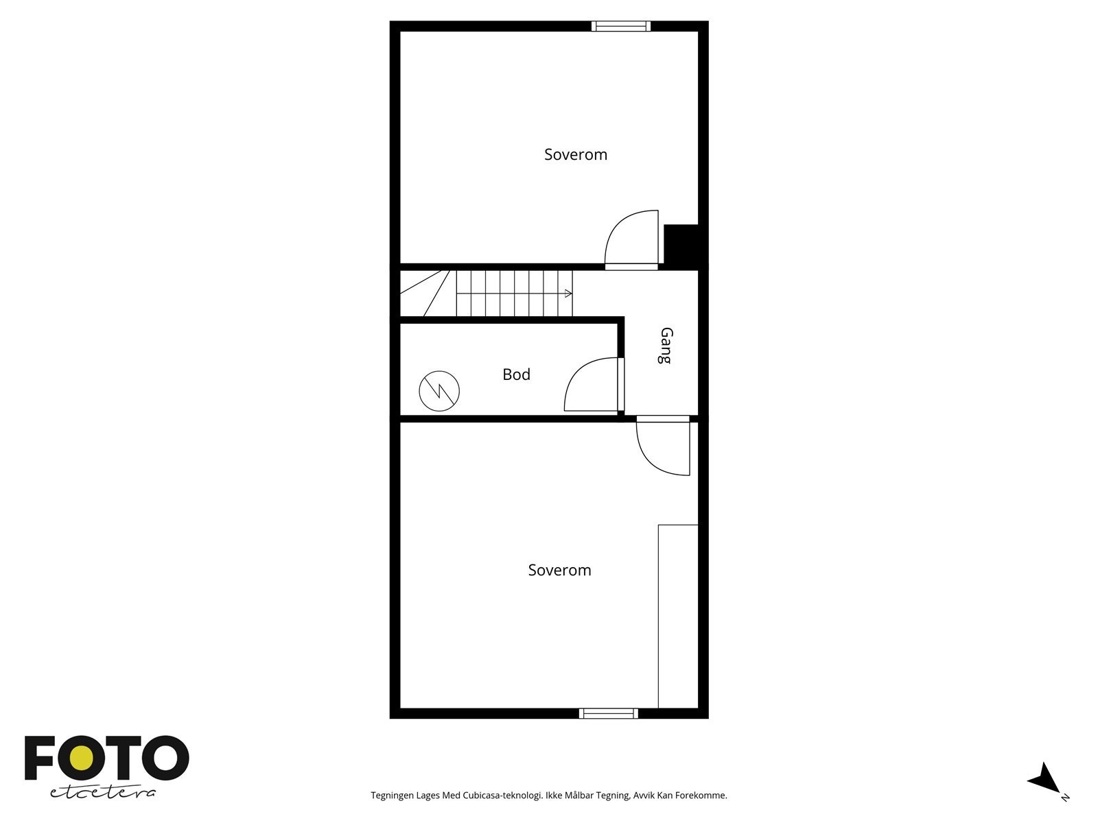 Plantegning 2 etasje. Galleribilde