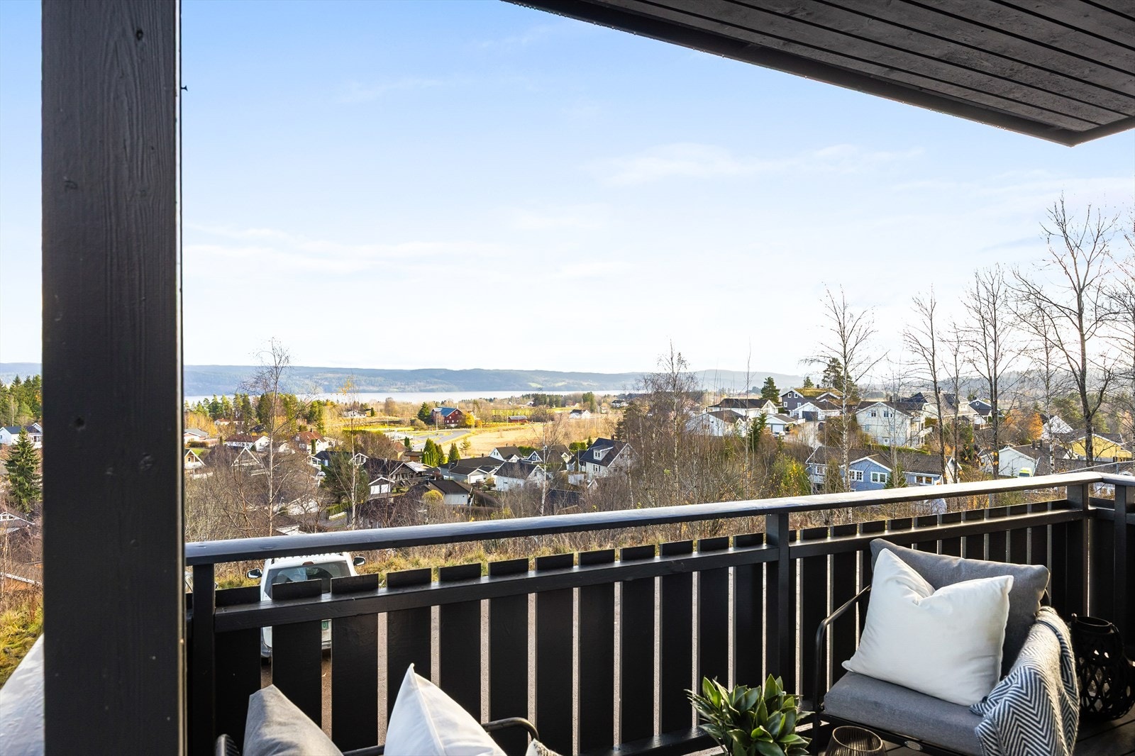 Nyt den flotte utsikten over nærområdet og landskapet. Galleribilde