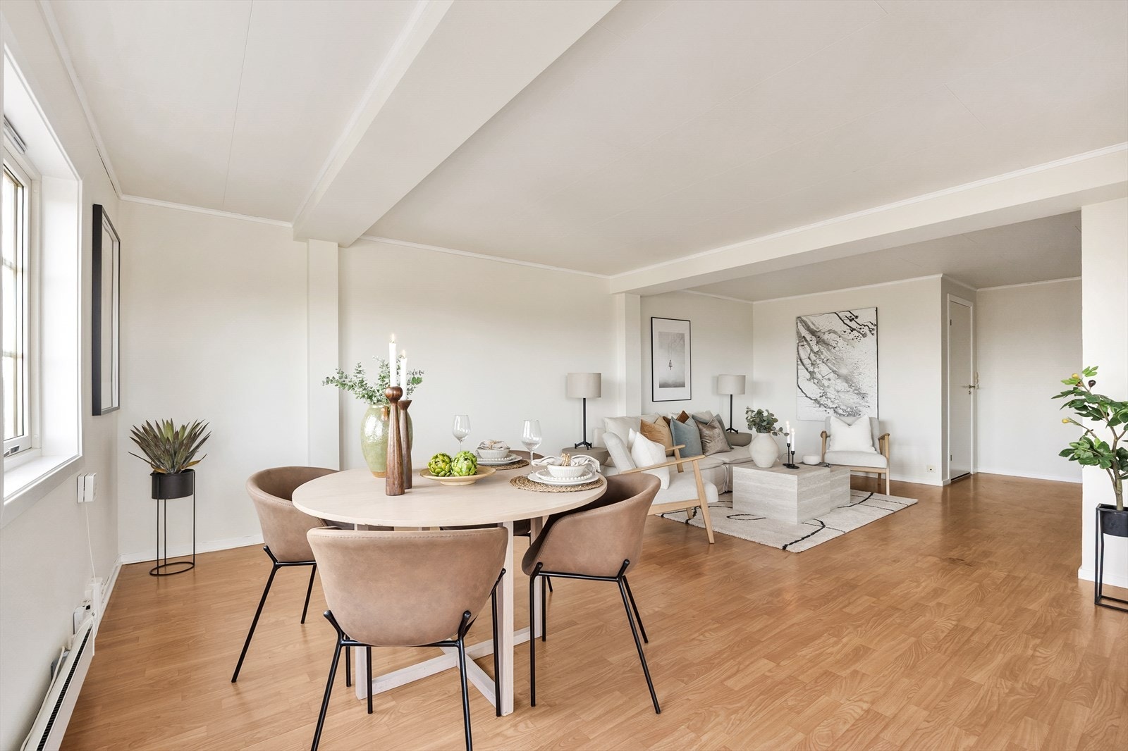 Her kan man samle venner og familie til hyggelige måltider. Galleribilde