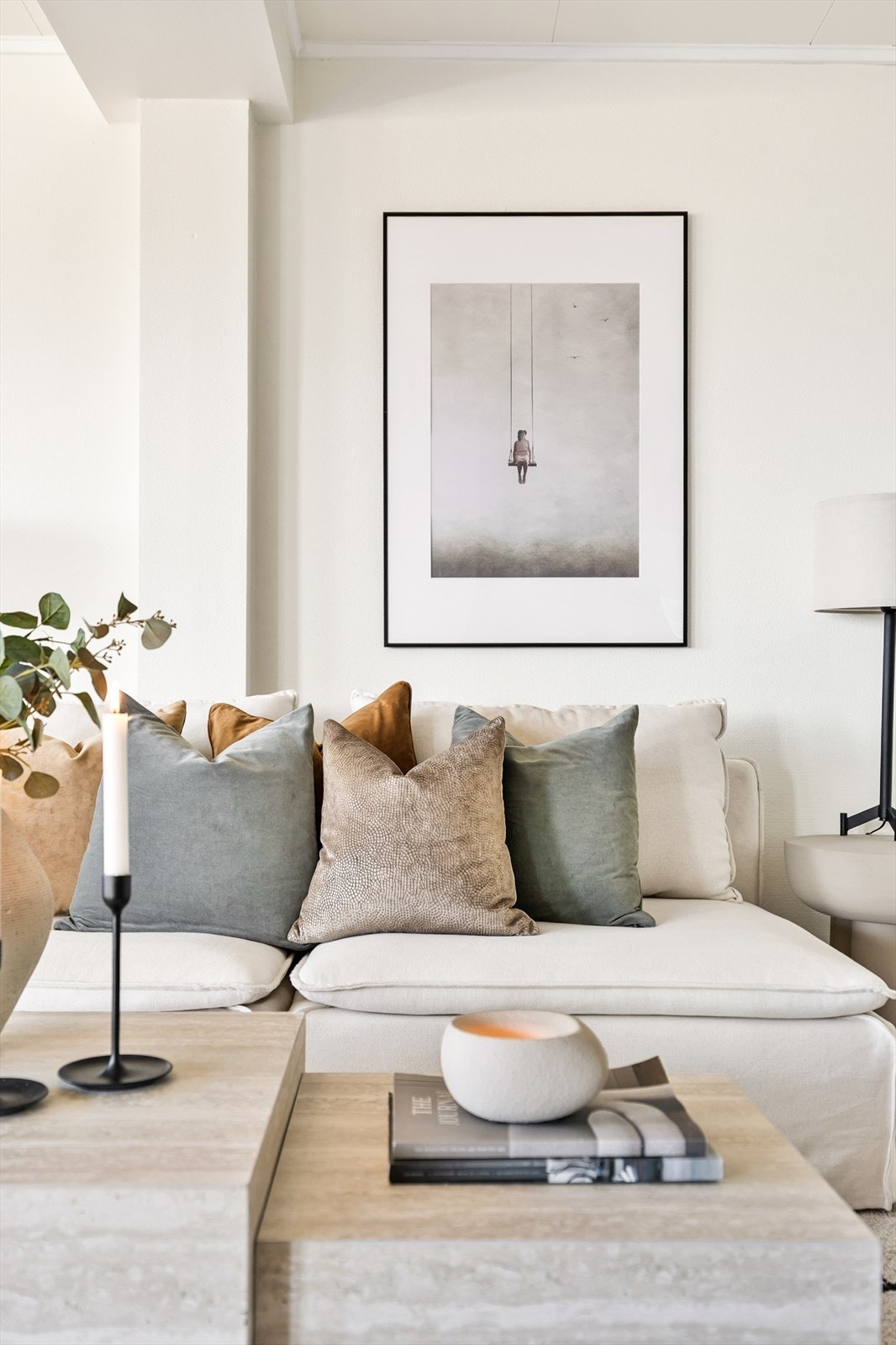 De nøytrale fargene danner et godt utgangspunkt for personlig stil. Galleribilde