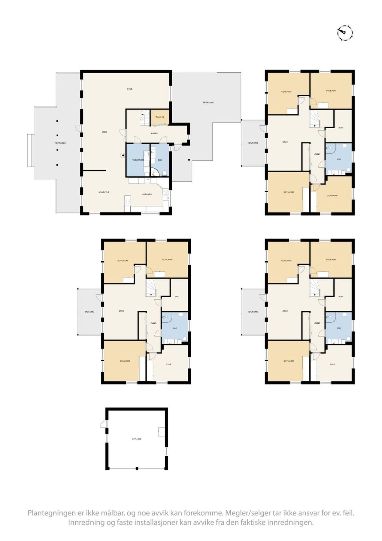 Plantegninger. Galleribilde