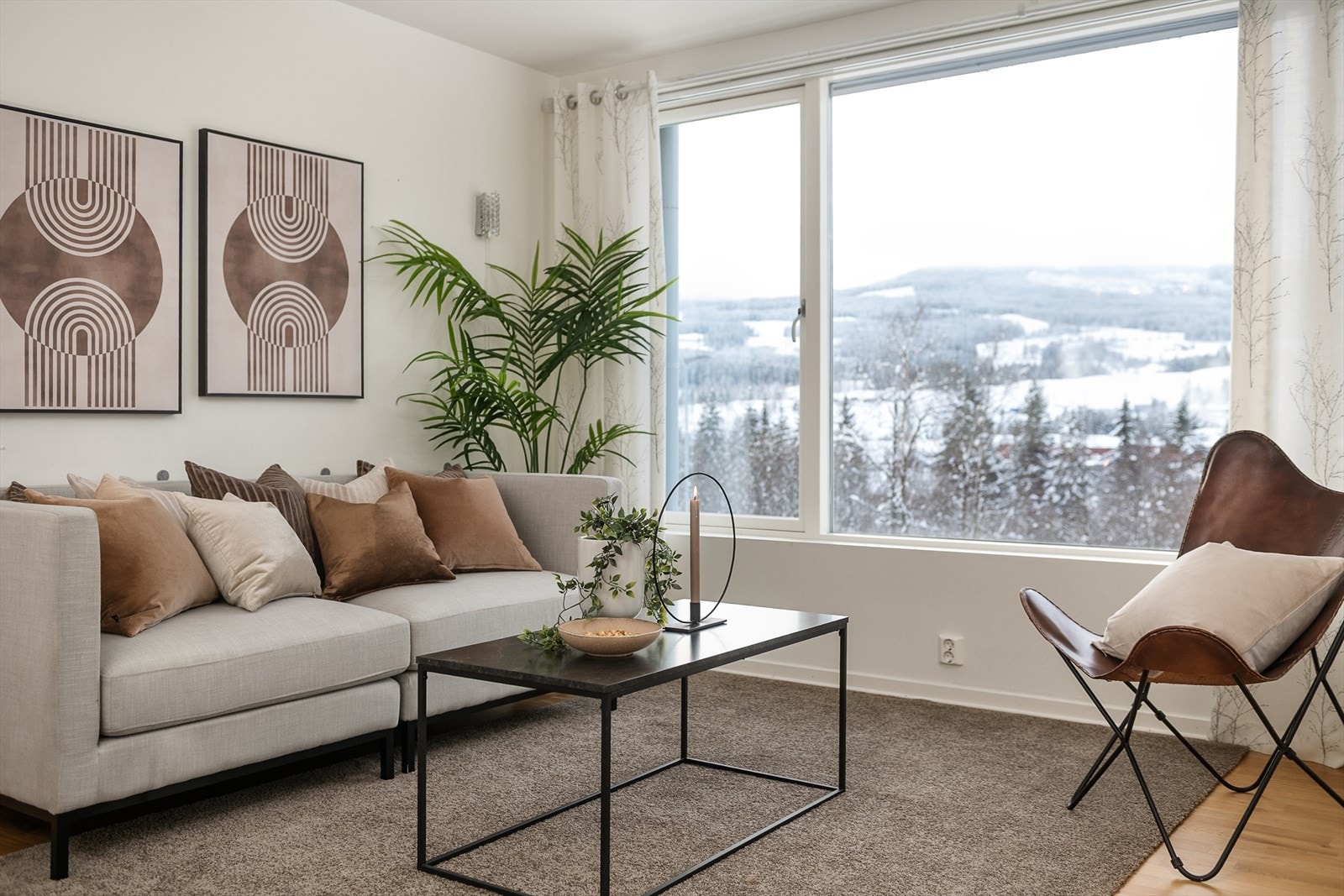 Balansert ventilasjon sørger for et sunt og godt inneklima i hele boligen. Galleribilde