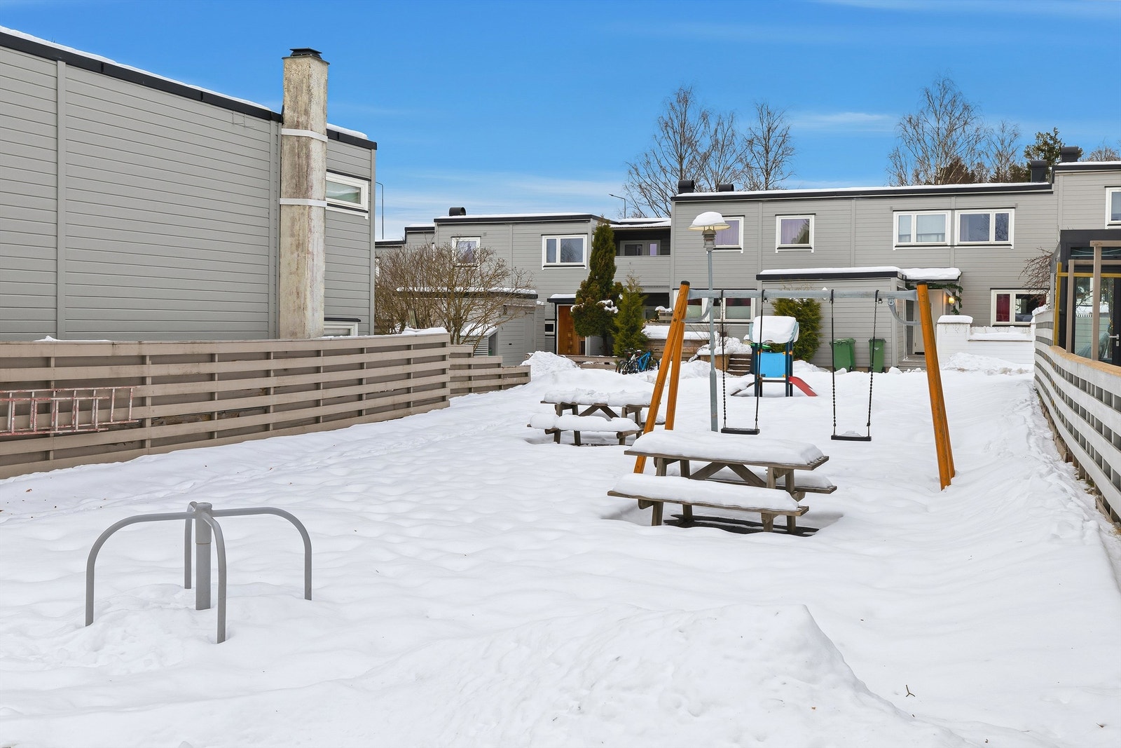 Felles lekeområde for de minste i borettslaget Galleribilde