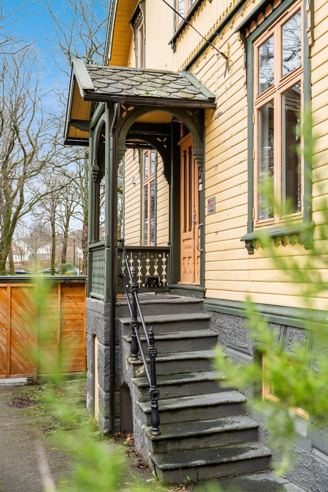 Inngangsparti Galleribilde