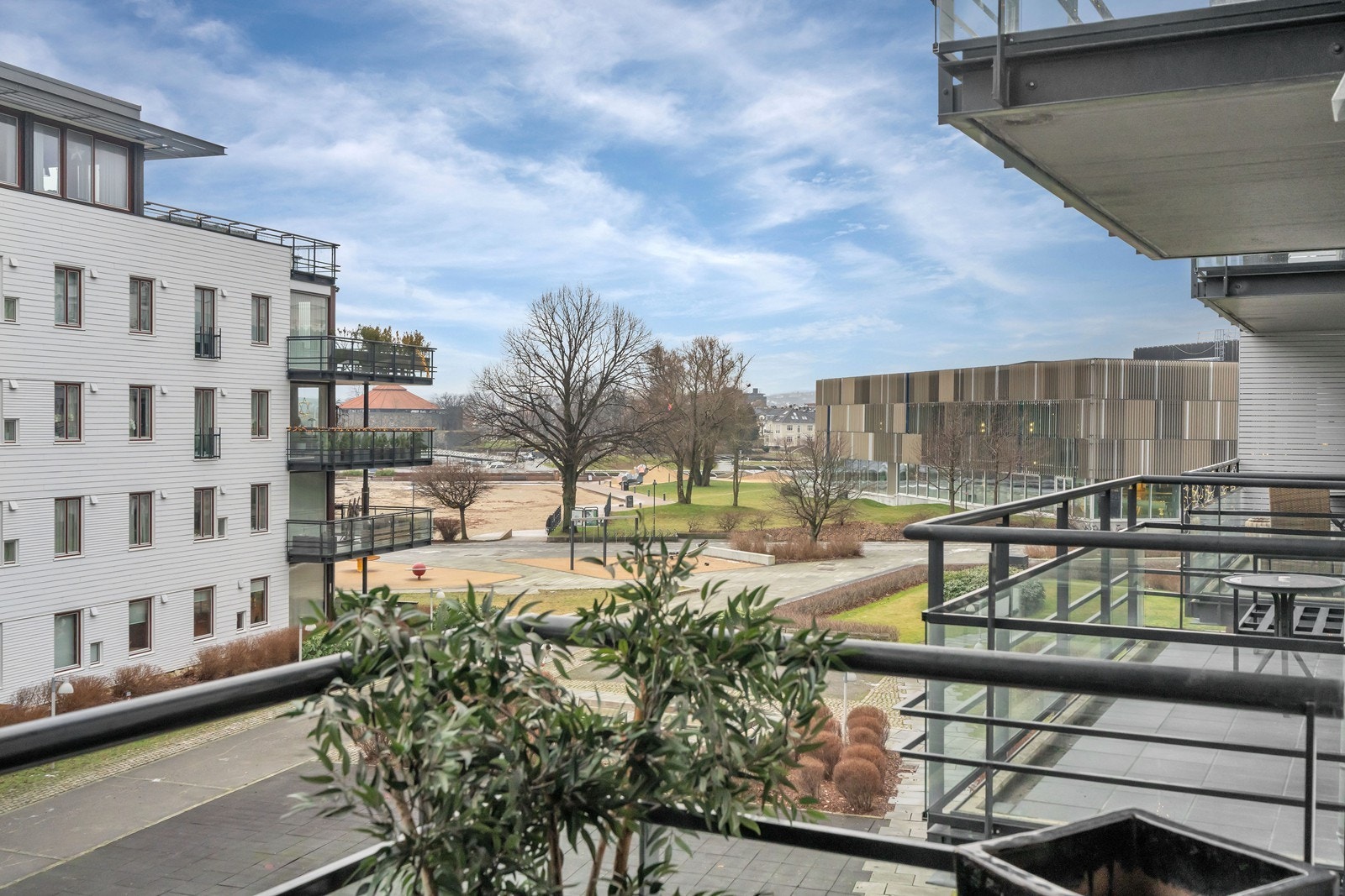 Utsikt til Bystranda Galleribilde