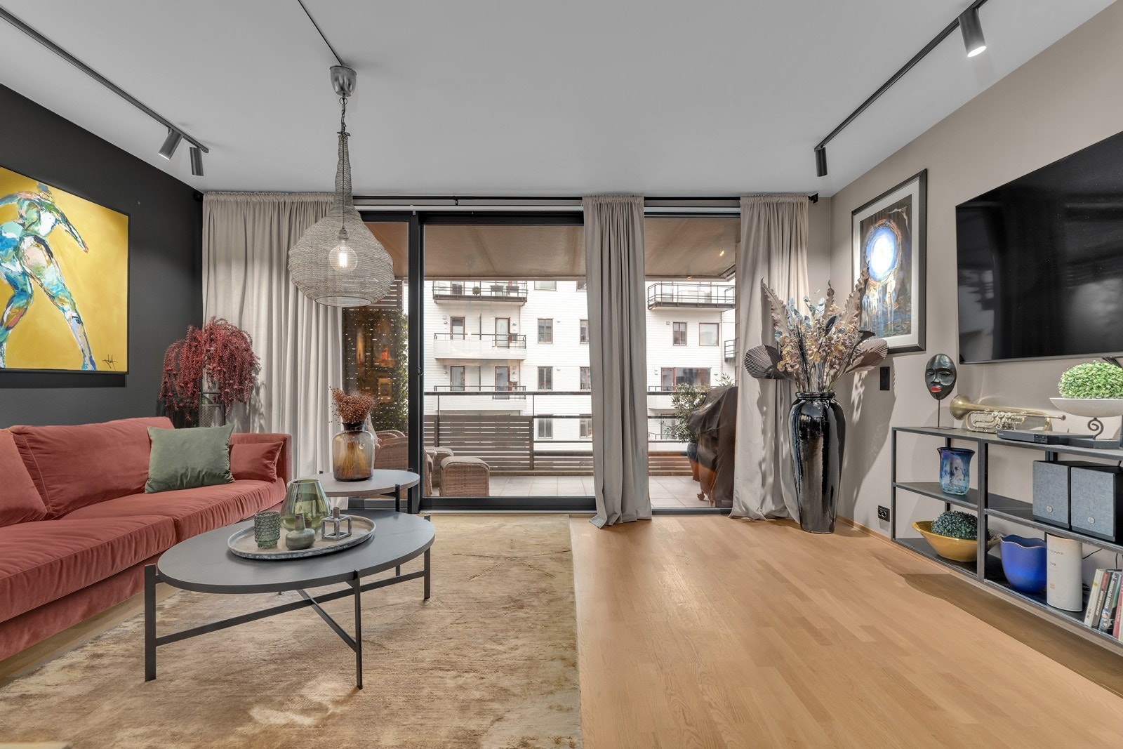 Skyvedør ut til balkongen Galleribilde