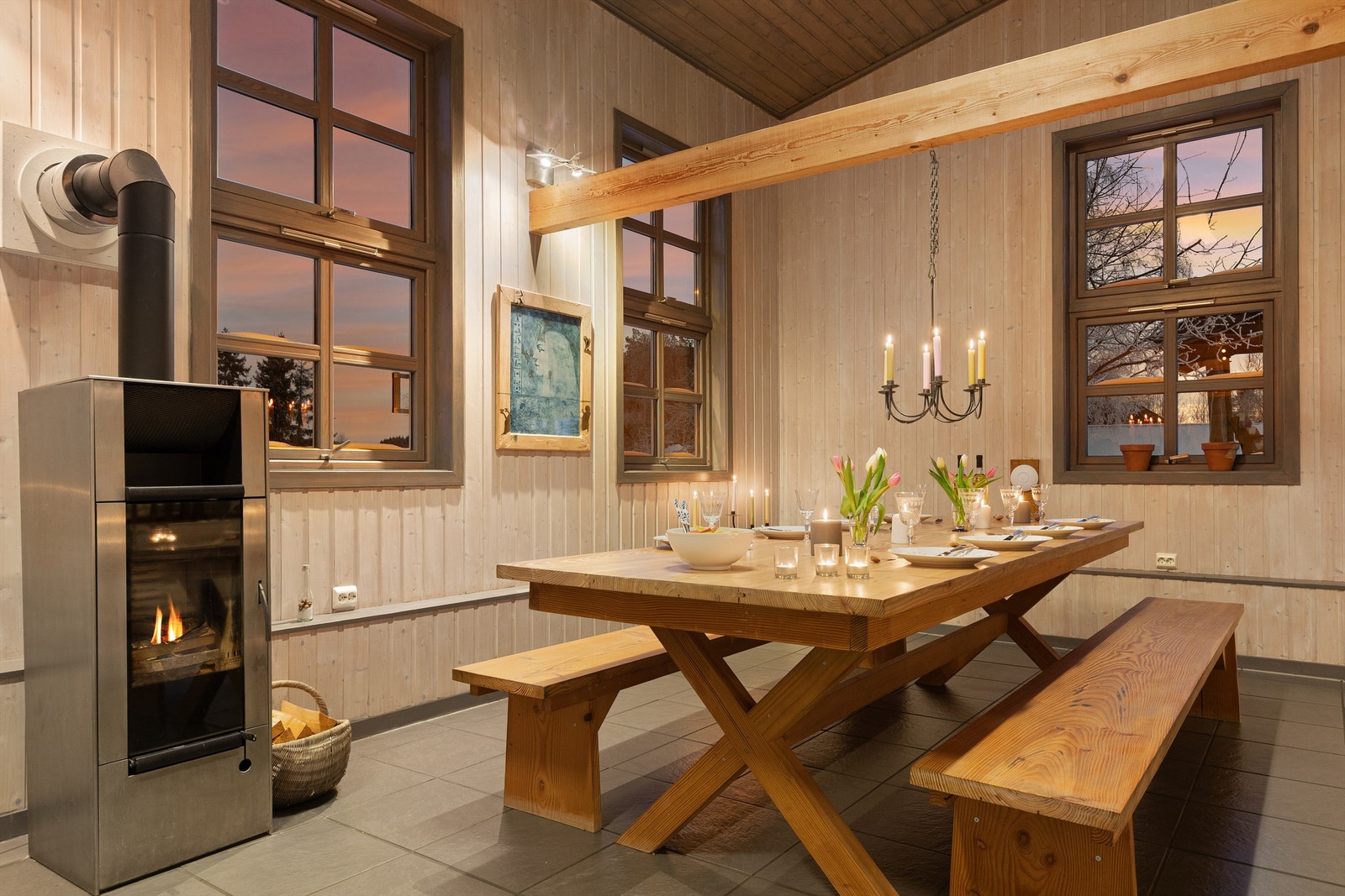 Herlig stemning i atelier Galleribilde