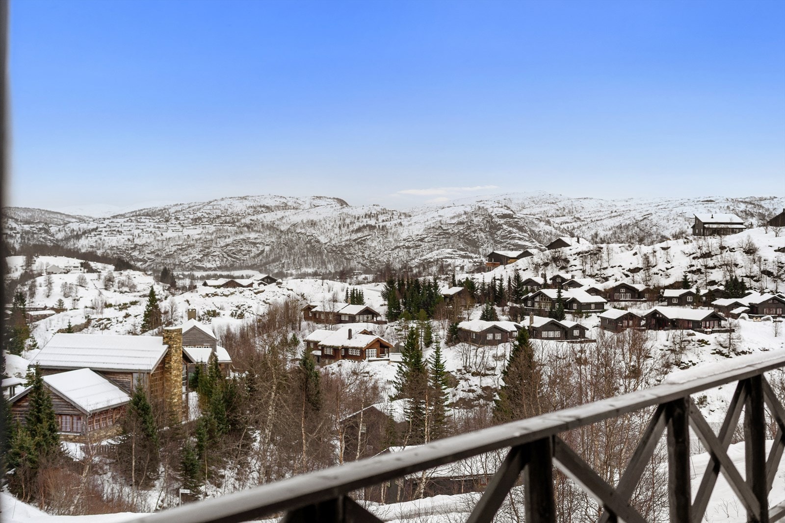 Nydelig, vidstrakt utsikt skaper høy trivsel. Galleribilde