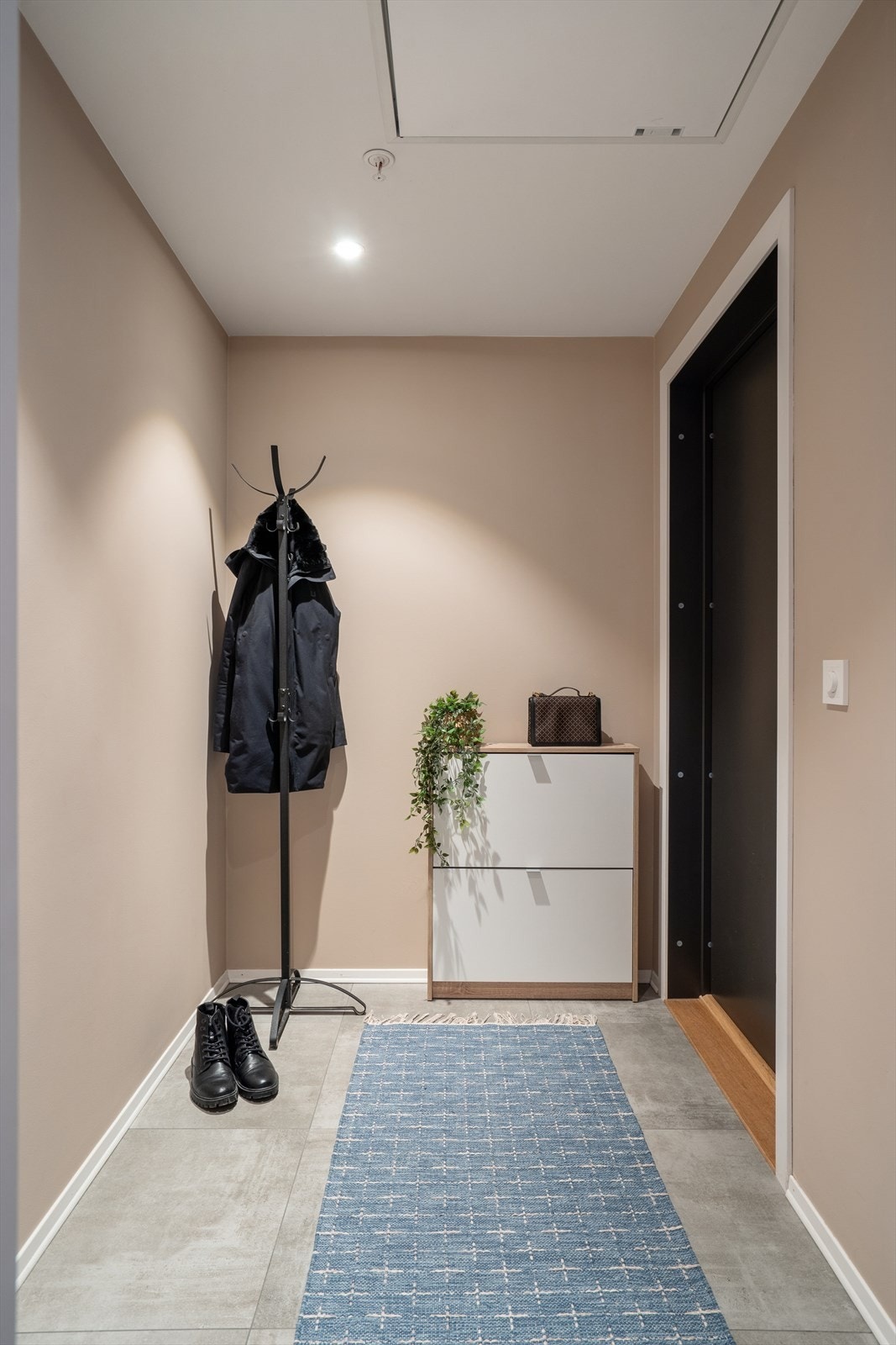 Praktisk entré med ytterligere opphengsmuligheter. Galleribilde