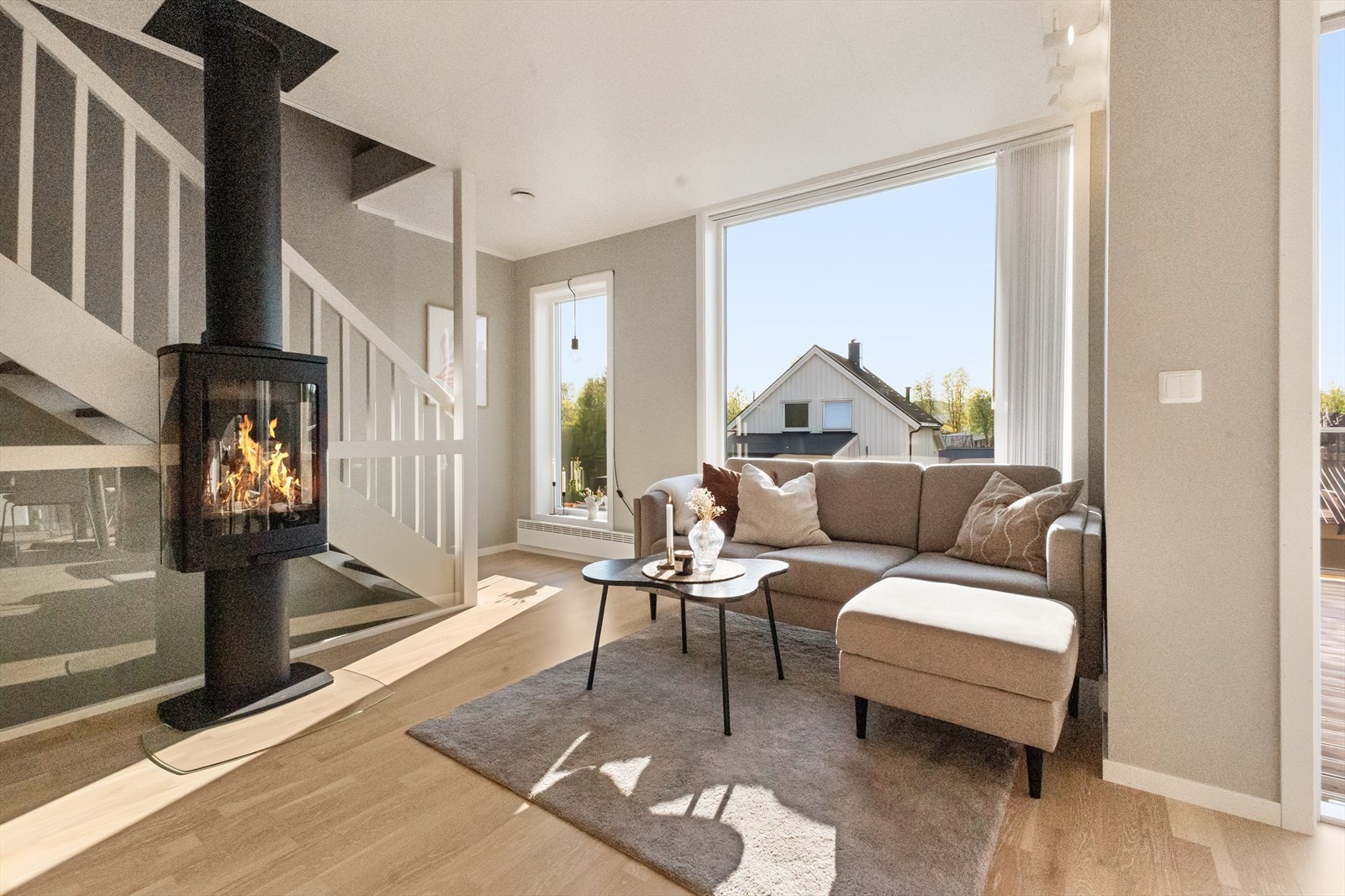 Balansert ventilasjon gir ett sunt inneklima. Galleribilde