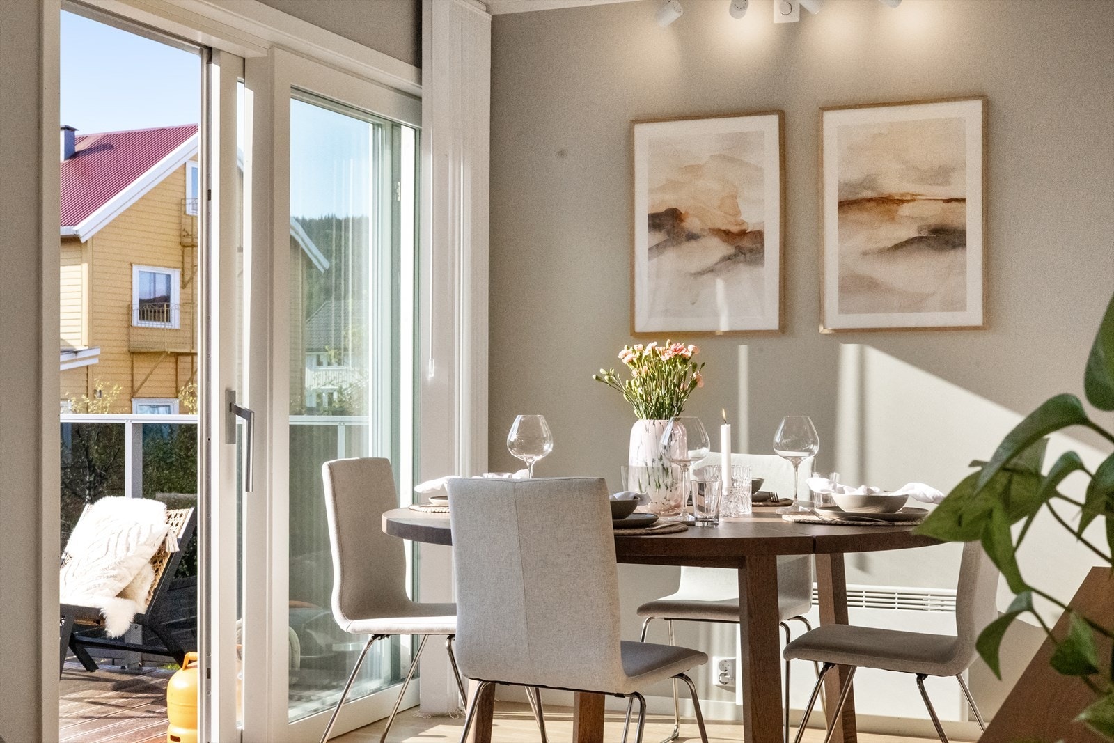 Hev/skyvedør til/fra balkong. Galleribilde