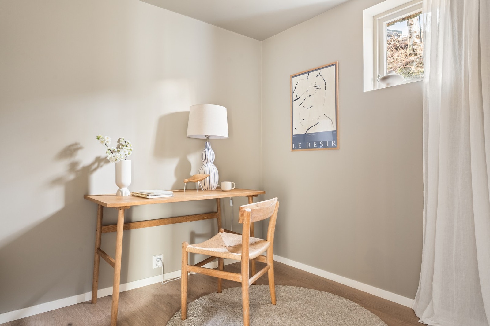 For deg som jobber hjemmefra, er det perfekt med eget kontor. Galleribilde