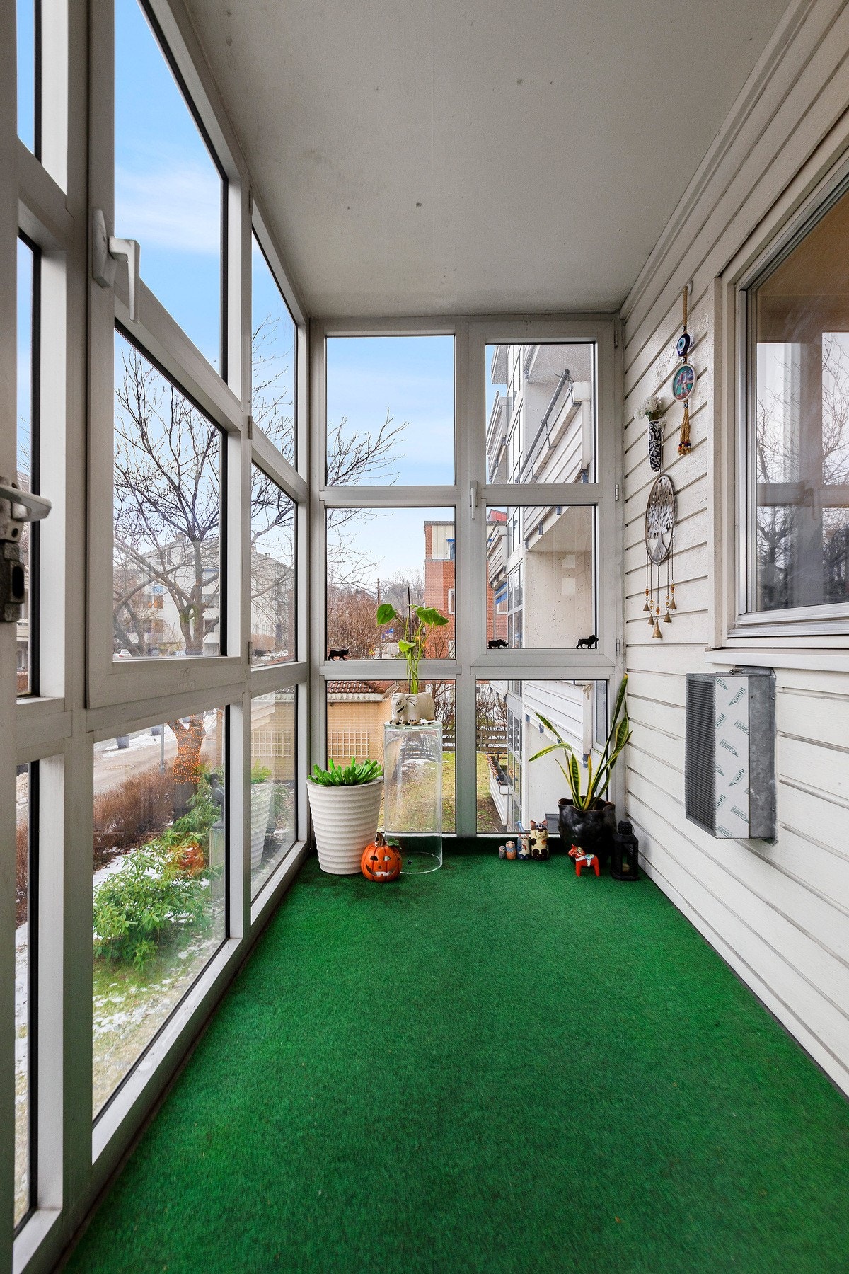 Innbygget vinterhage på eterrassen Galleribilde