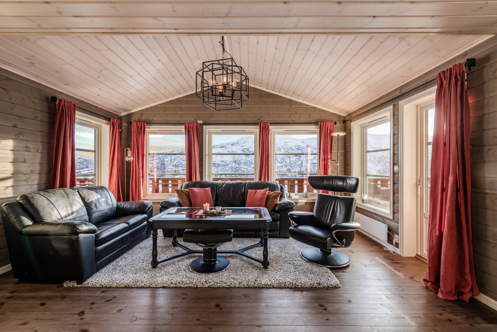 Fantastisk utsikt fra sofakroken Galleribilde