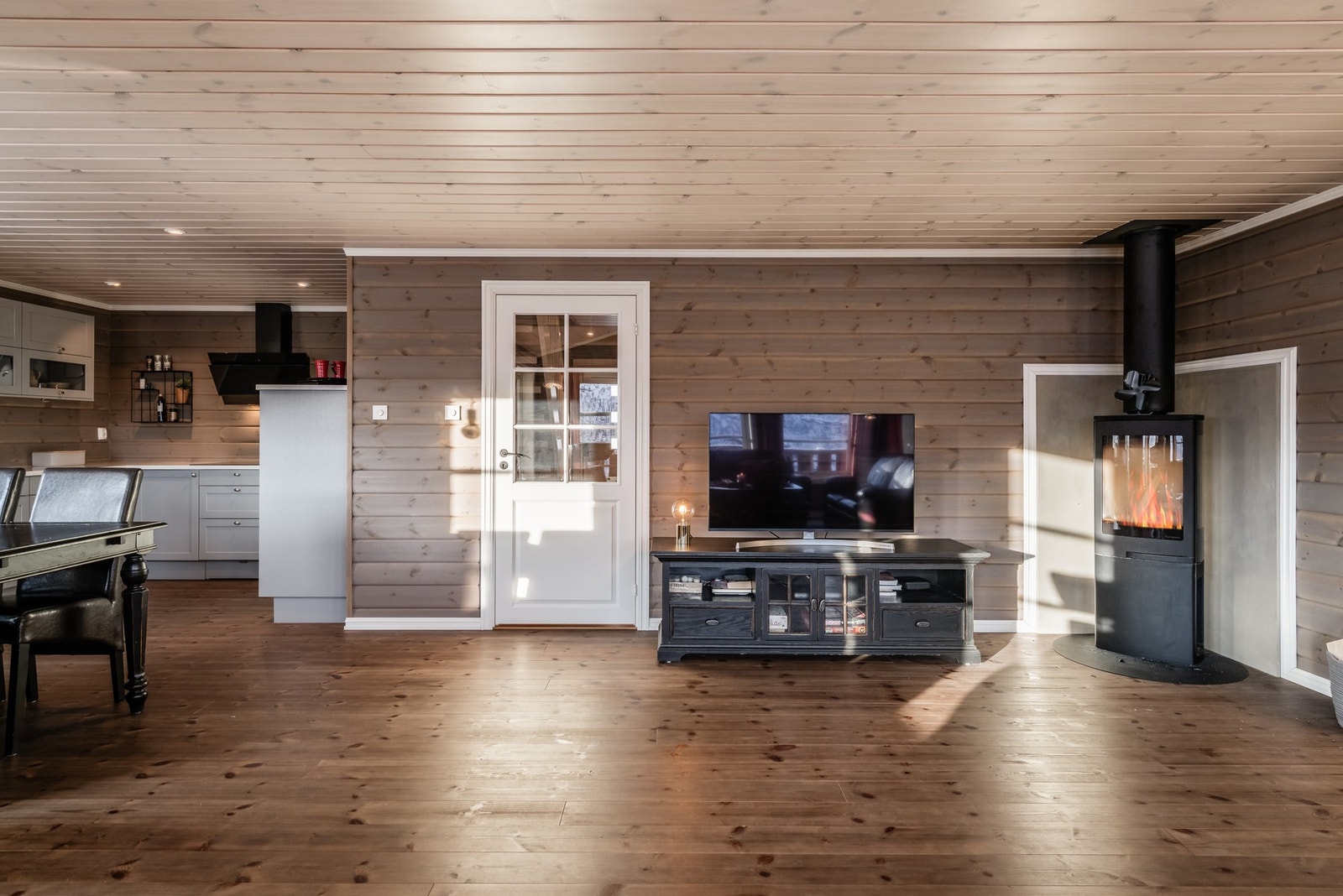 Romslig stue/spisestue Galleribilde