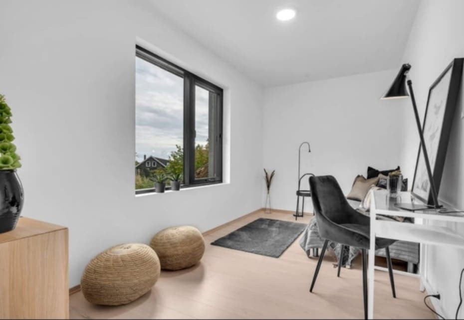 Romslig soverom Galleribilde