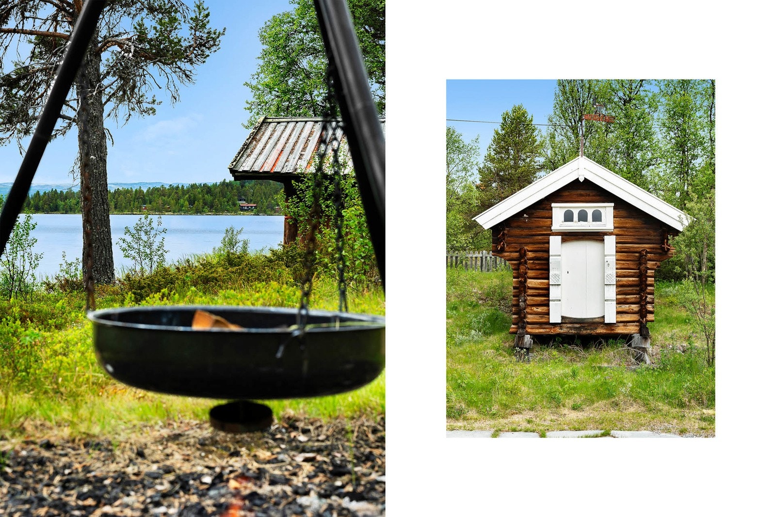 Hytta ligger ved Buvatn, i et herlig norsk fjellandskap. Galleribilde