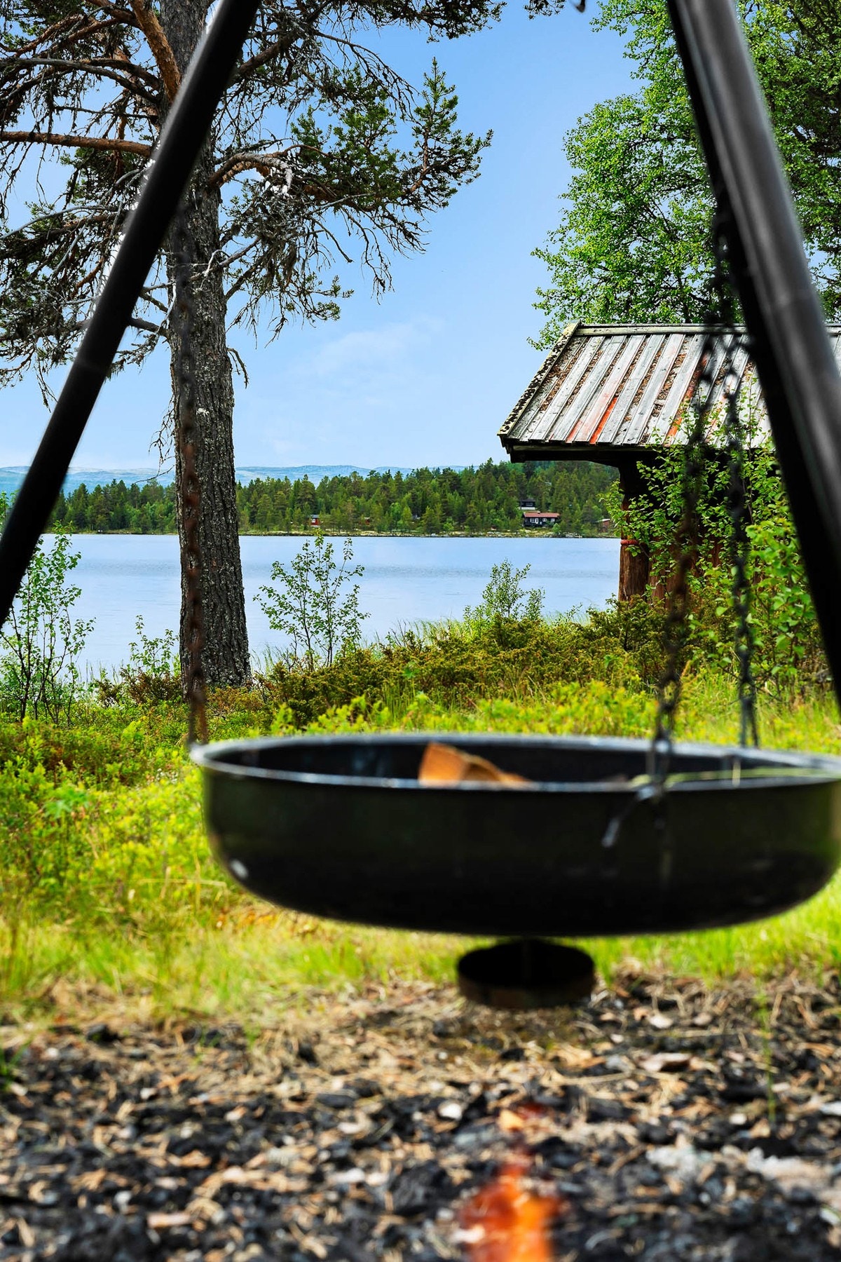 Tomten er på hele 3 735 kvm. Galleribilde