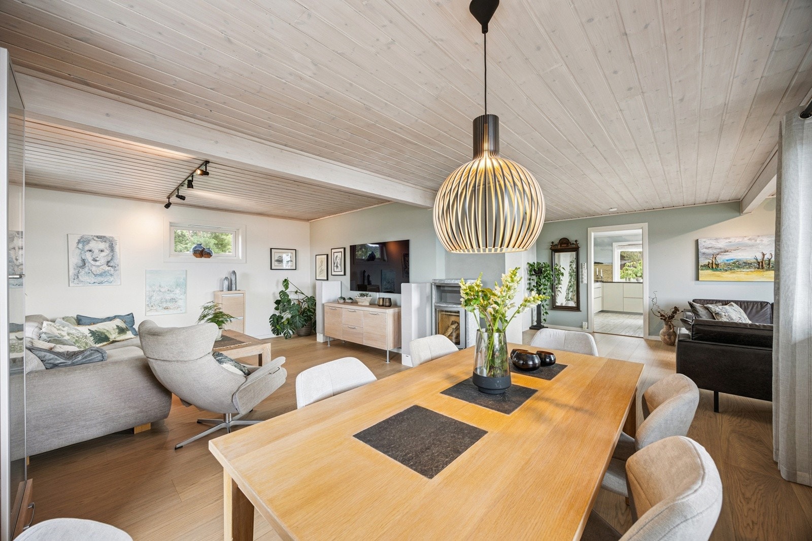 Her ligger alt til rette for sosialt samvær med familie og venner. Galleribilde