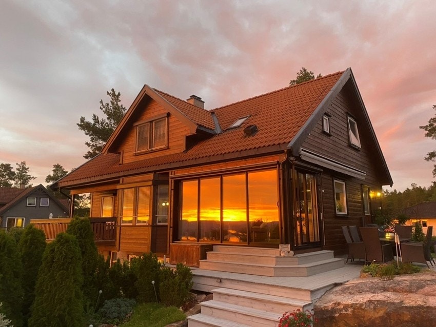 Kveldsstemning Galleribilde