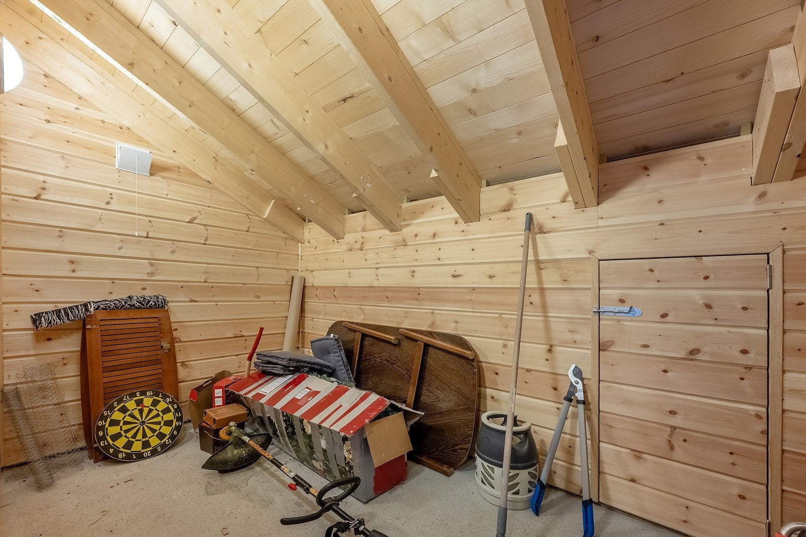 Annekset har også en stor bod med tilhørende kott Galleribilde