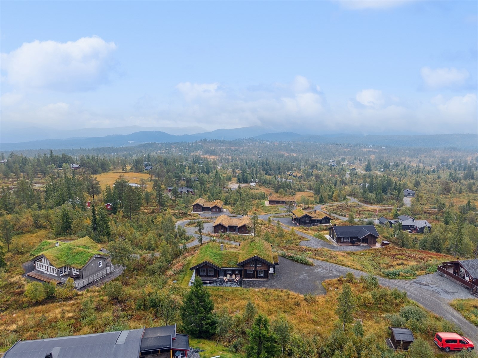 Bakkansetervegen 54 ligger i den idylliske bygda Lampeland, som tilhører Flesberg kommune i Buskerud fylke. Galleribilde