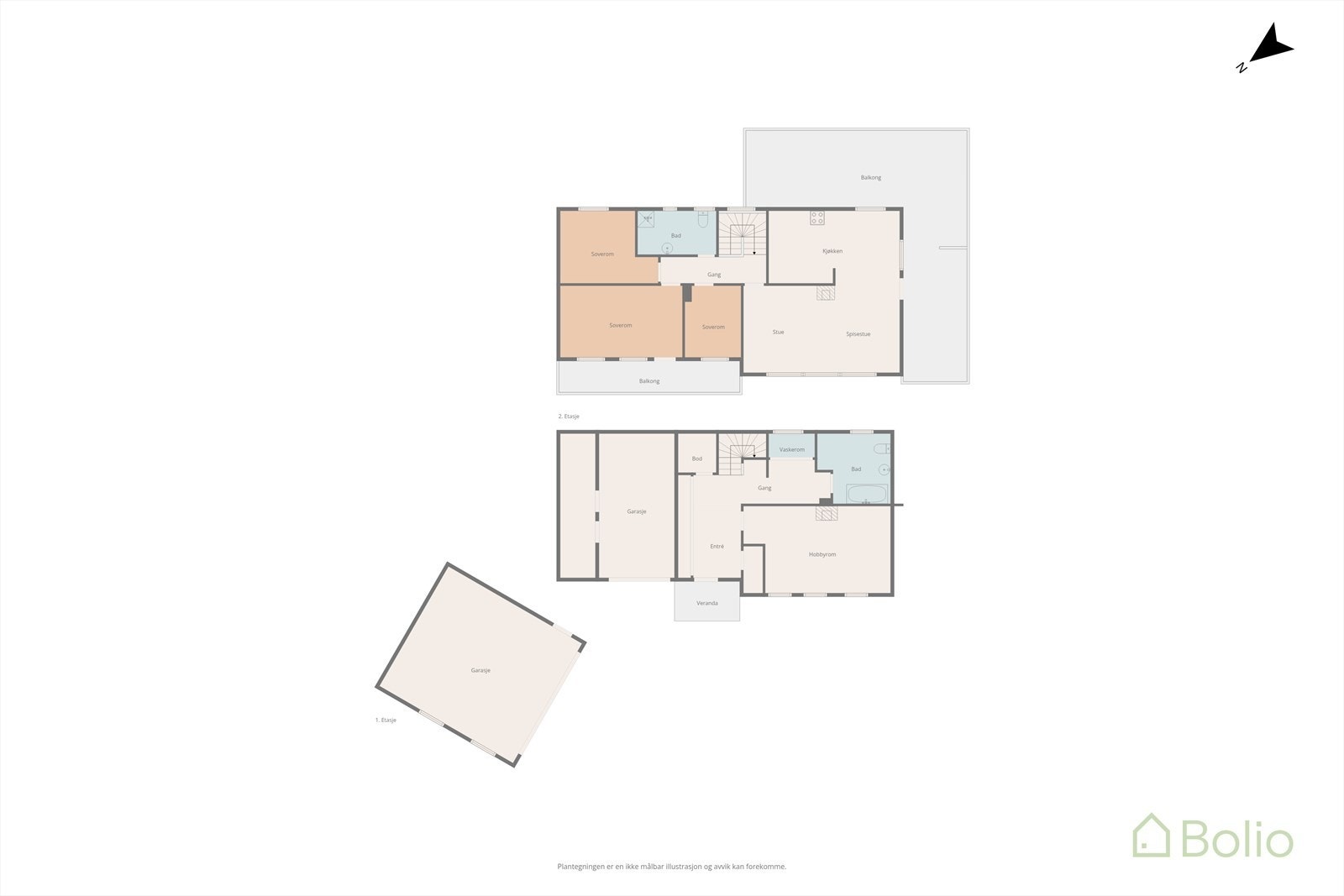 Plantegning Galleribilde