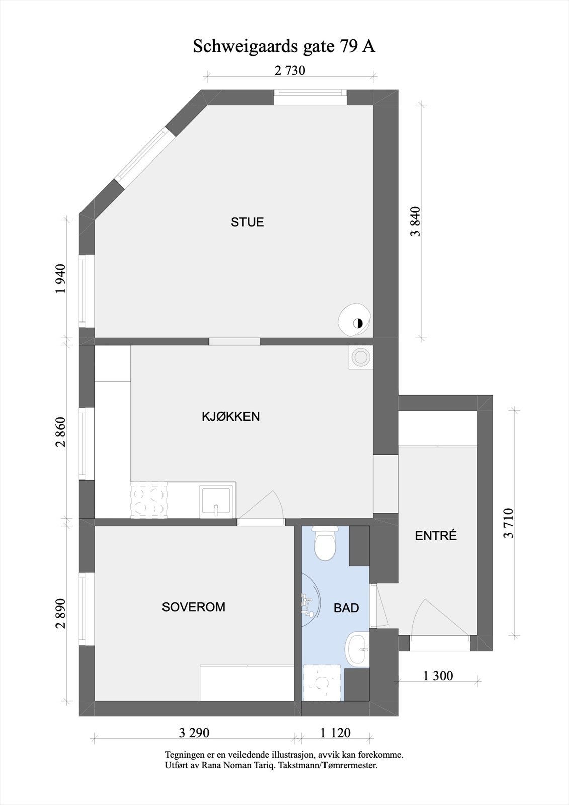 Plantegning. Galleribilde