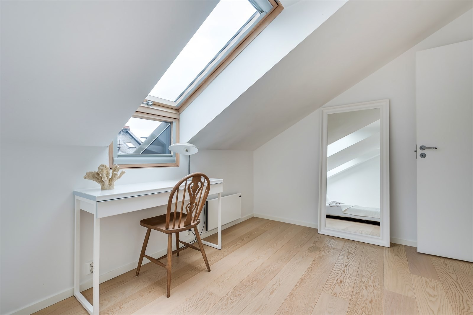 Rommet passer også fint som barnerom, gjesterom eller kontor. Galleribilde