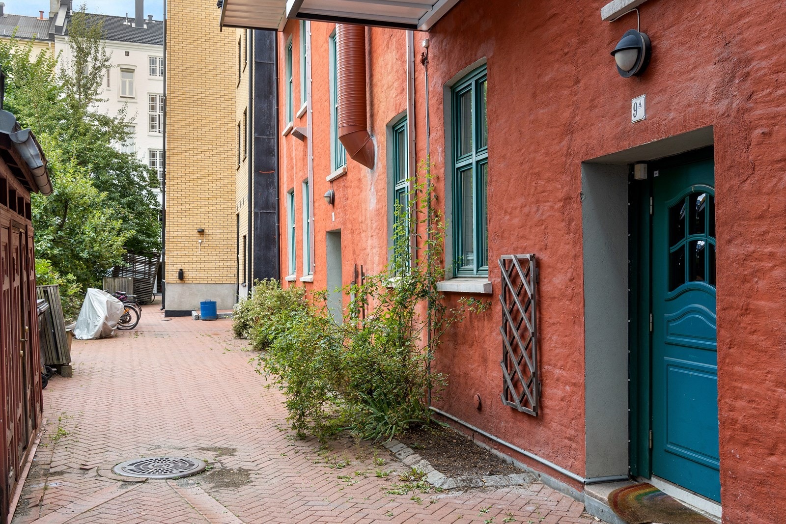 Inngangsparti for Jens Bjelkes gate 9. Galleribilde