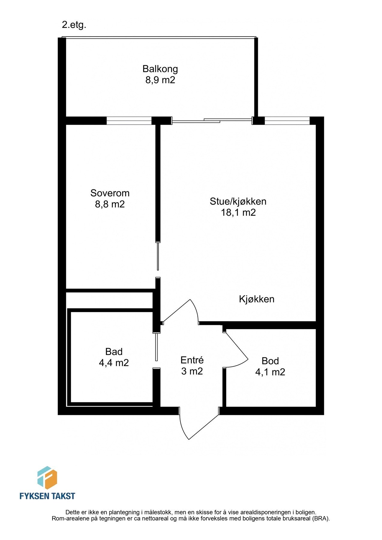 Planskisse. Galleribilde