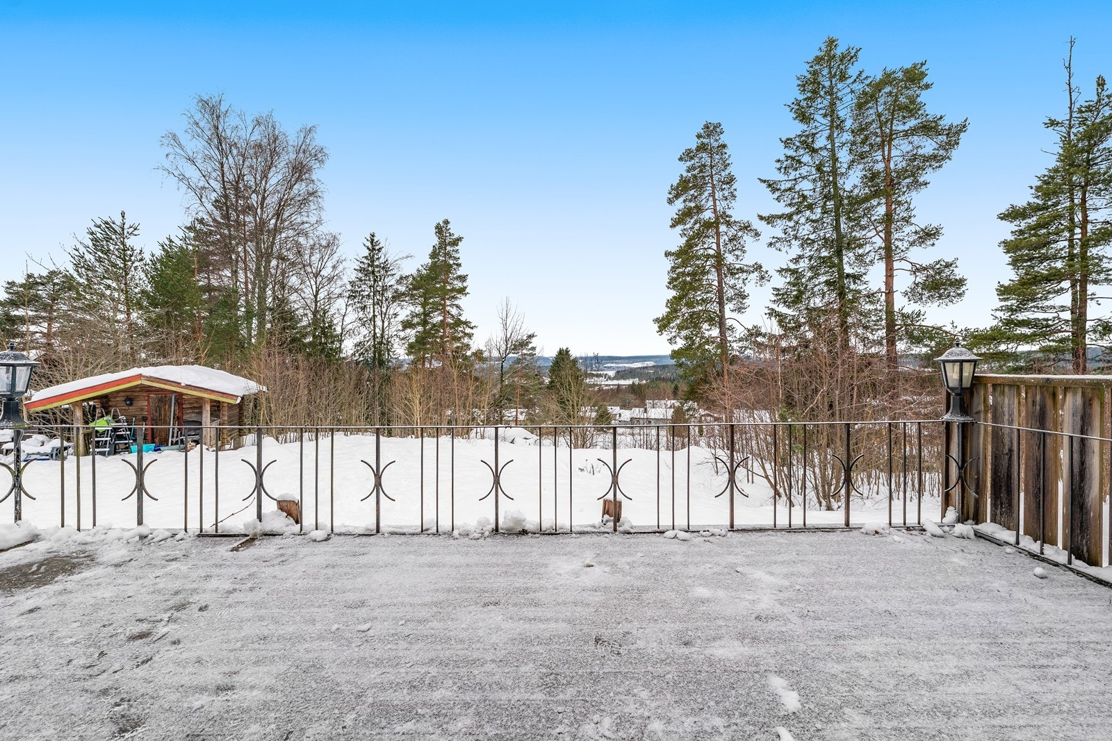 Utsikt mot Andelva Galleribilde