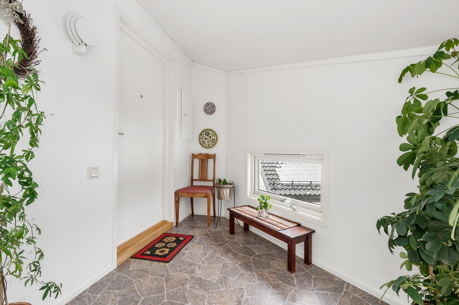 Hyggelig inngangsparti Galleribilde