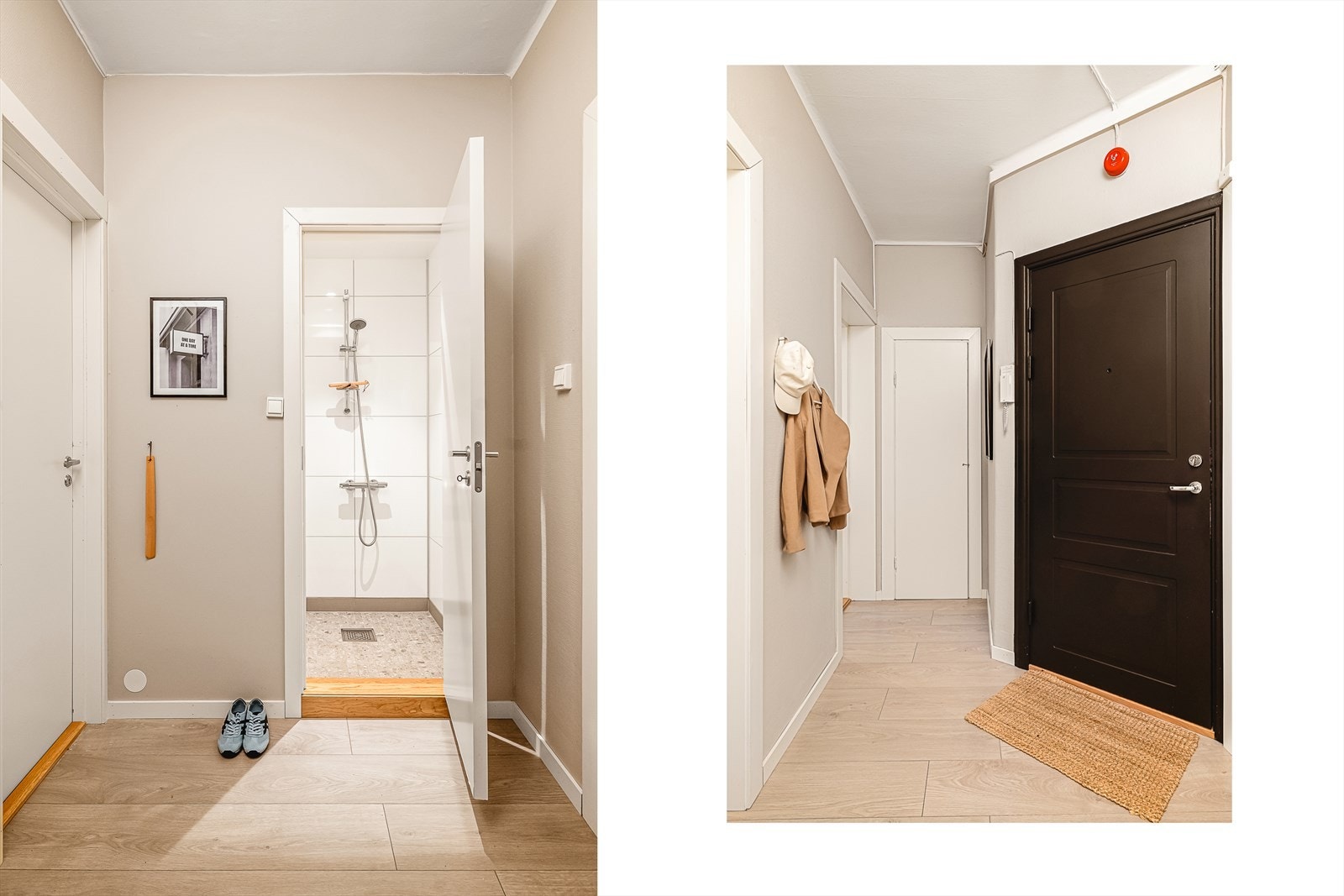 Dørtelefonen gjør det enkelt å ønske venner og bekjente velkommen! Galleribilde