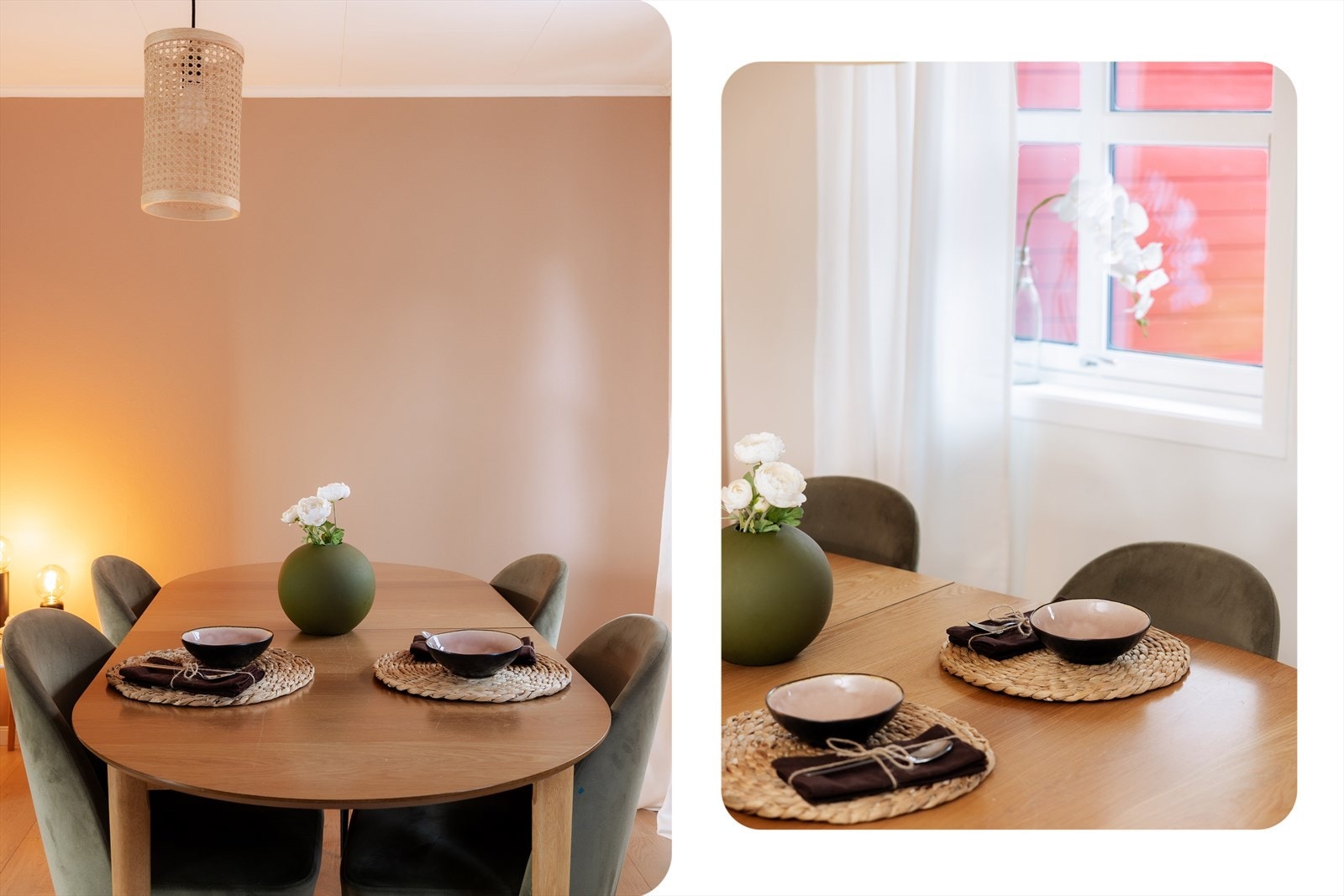 Detaljer fra spiseplassen. Galleribilde