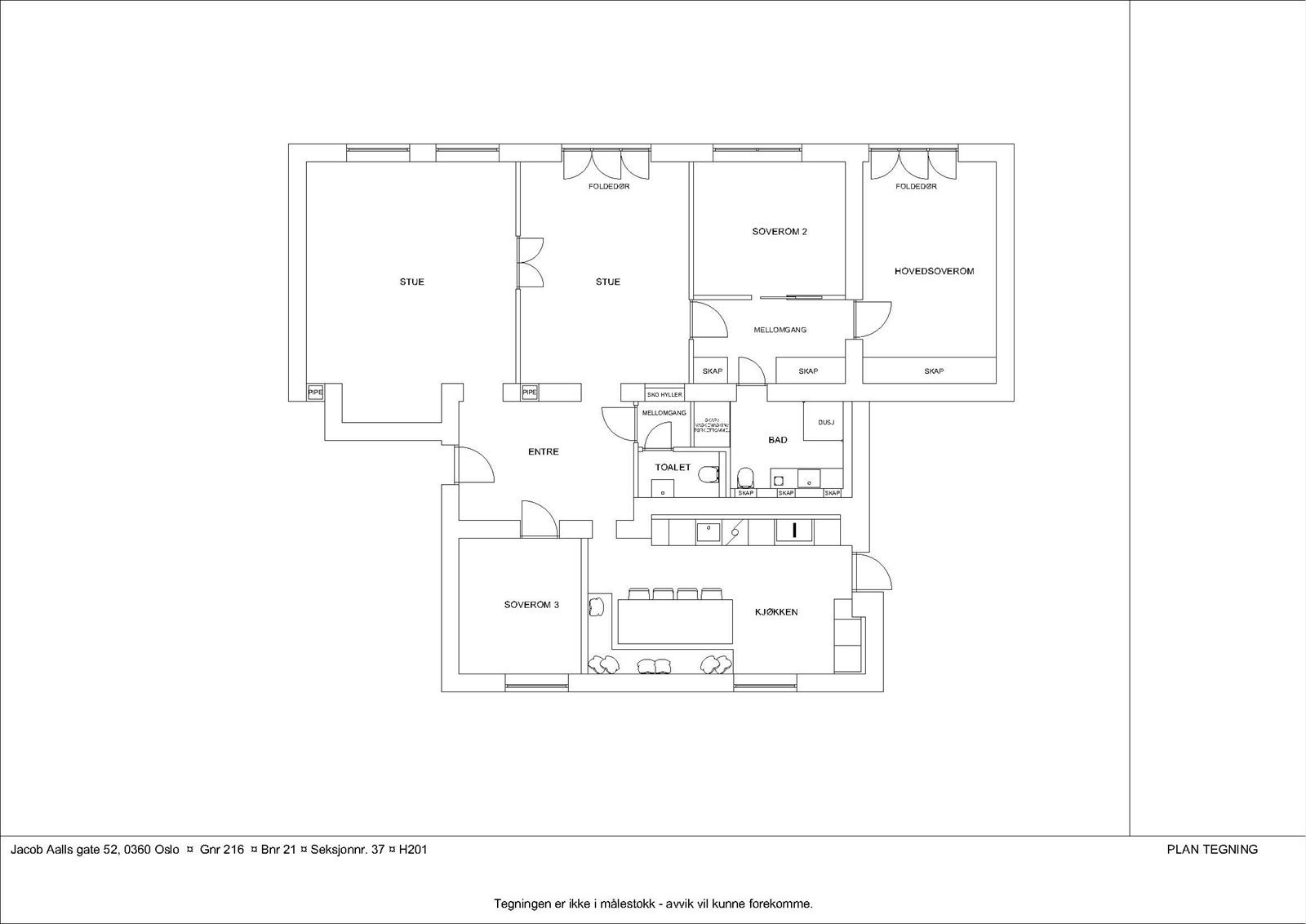 Plantegning 2. etg. Galleribilde