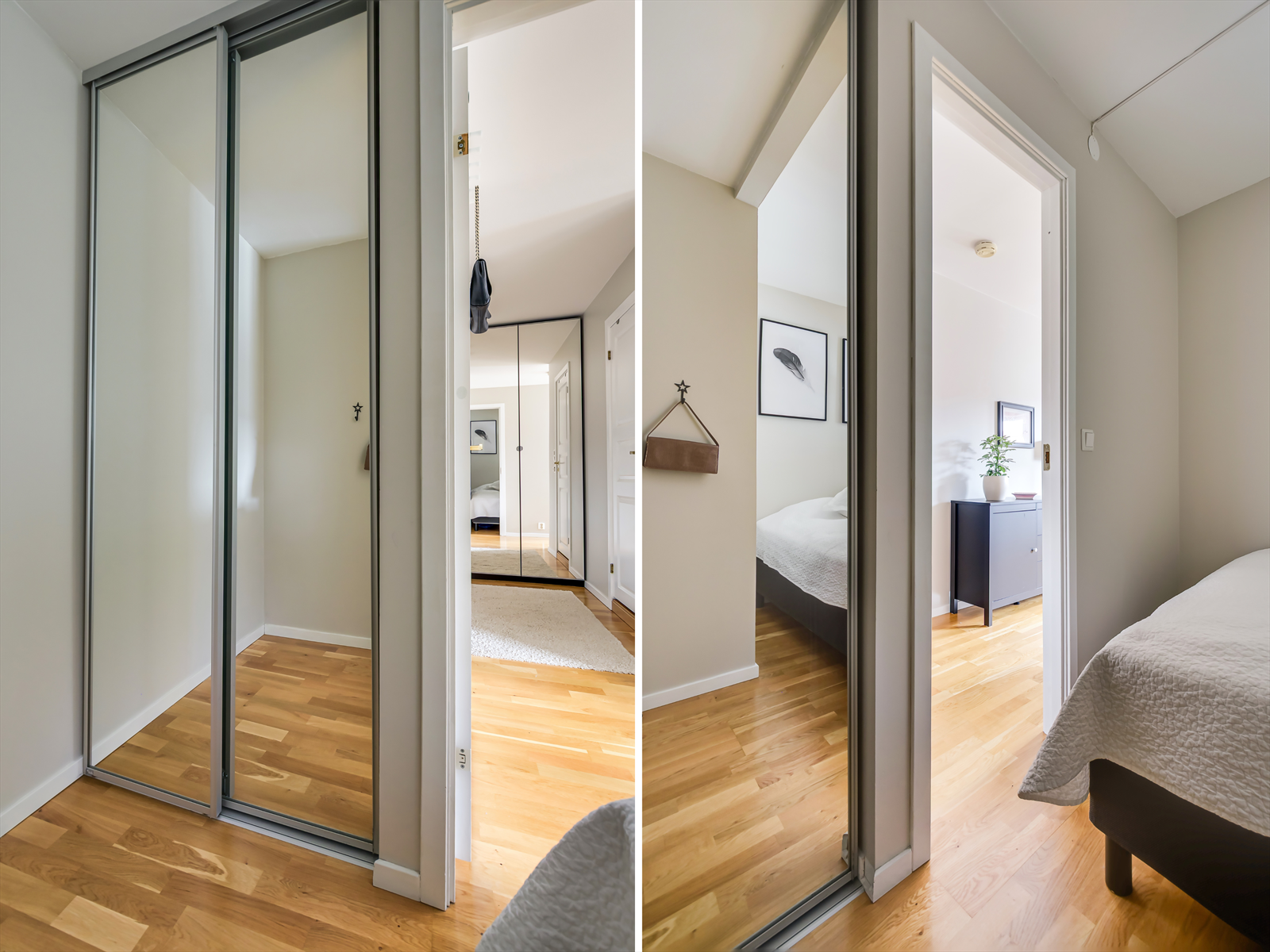 Godt med skapplass med integrert garderobeskap Galleribilde