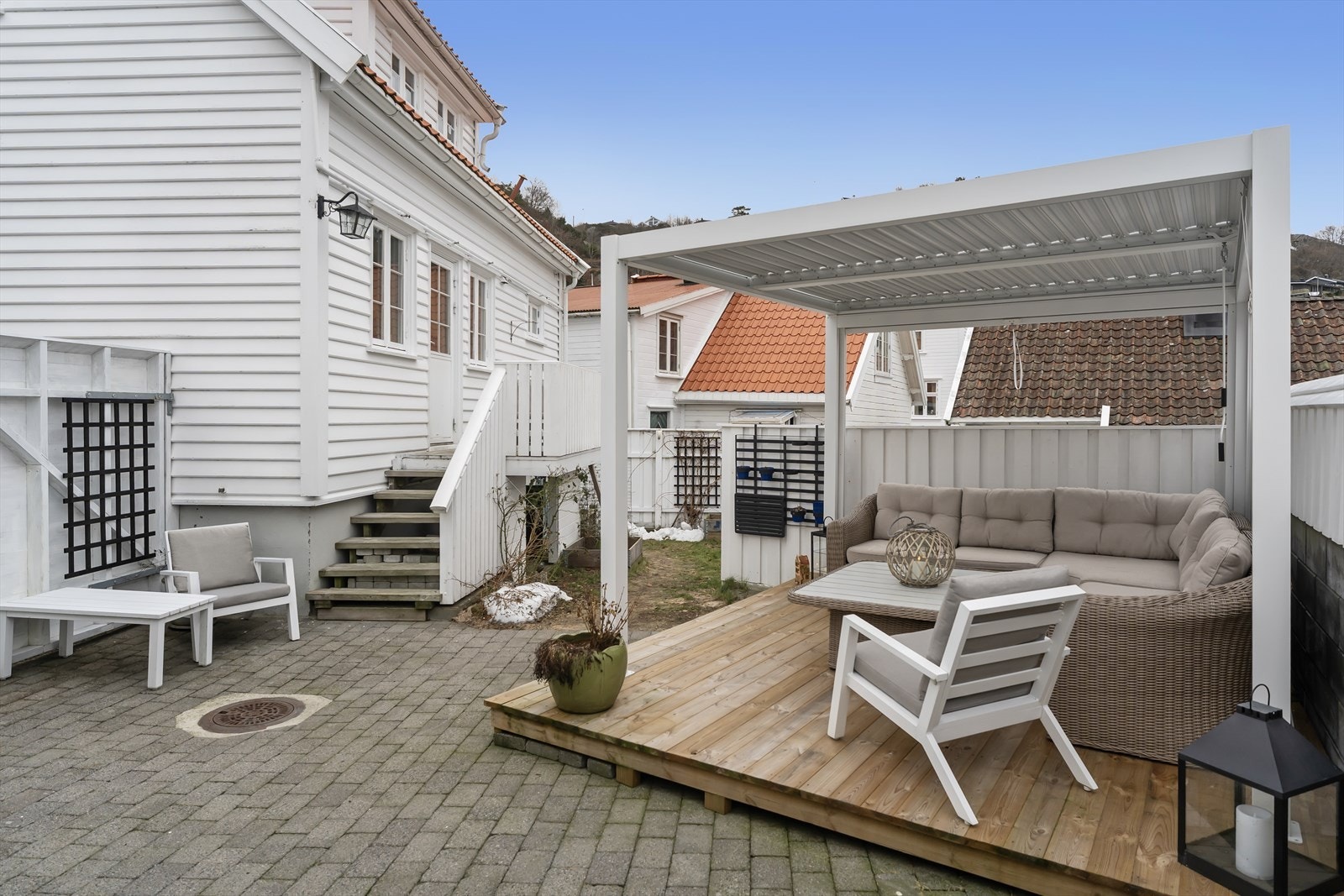 Her kan man nyte mange fine sommerdager og kvelder Galleribilde