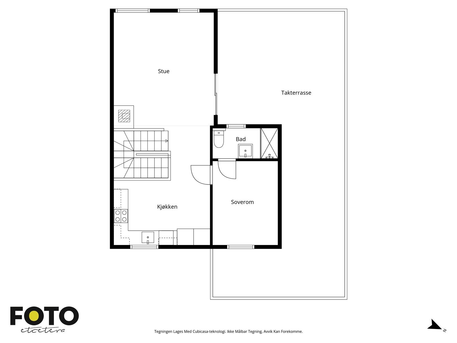 Plantegning 2. etg. Galleribilde