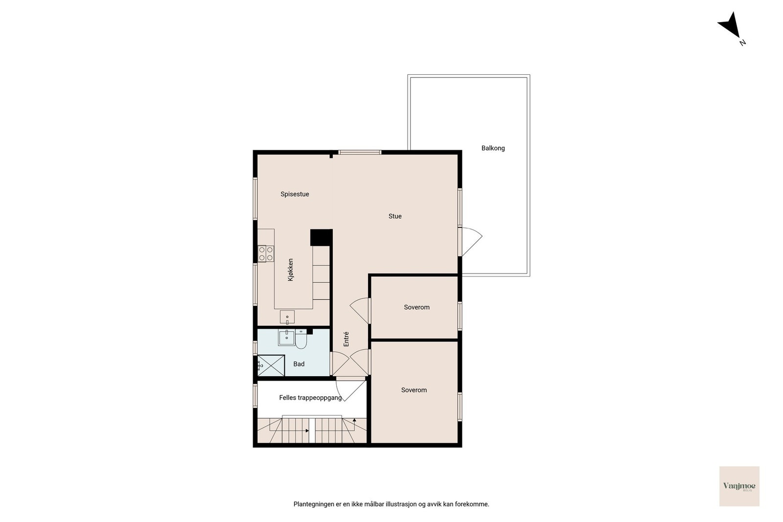 Gjør deg kjent med boligens planløsning Galleribilde