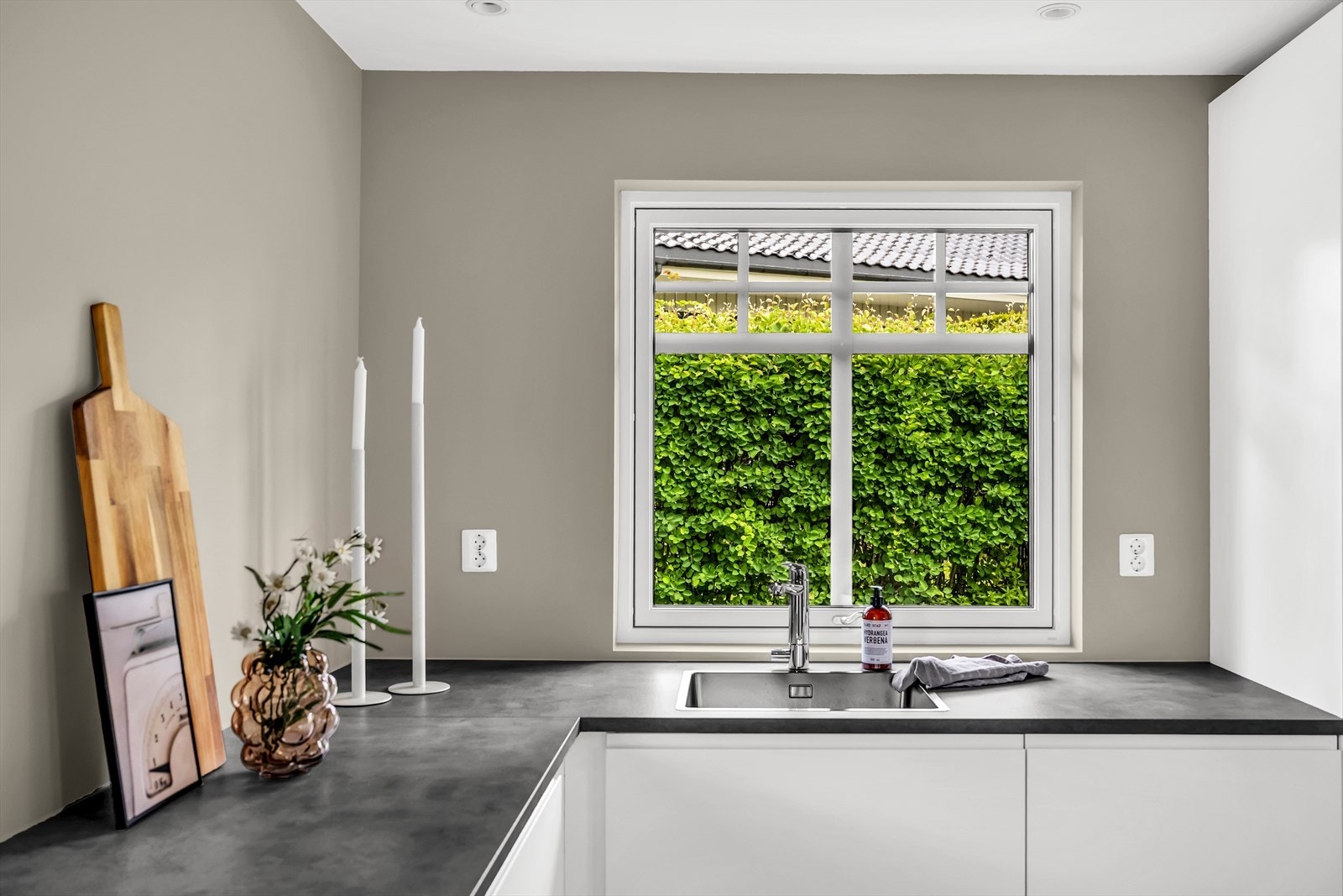 Detaljbilde fra kjøkkenet Galleribilde