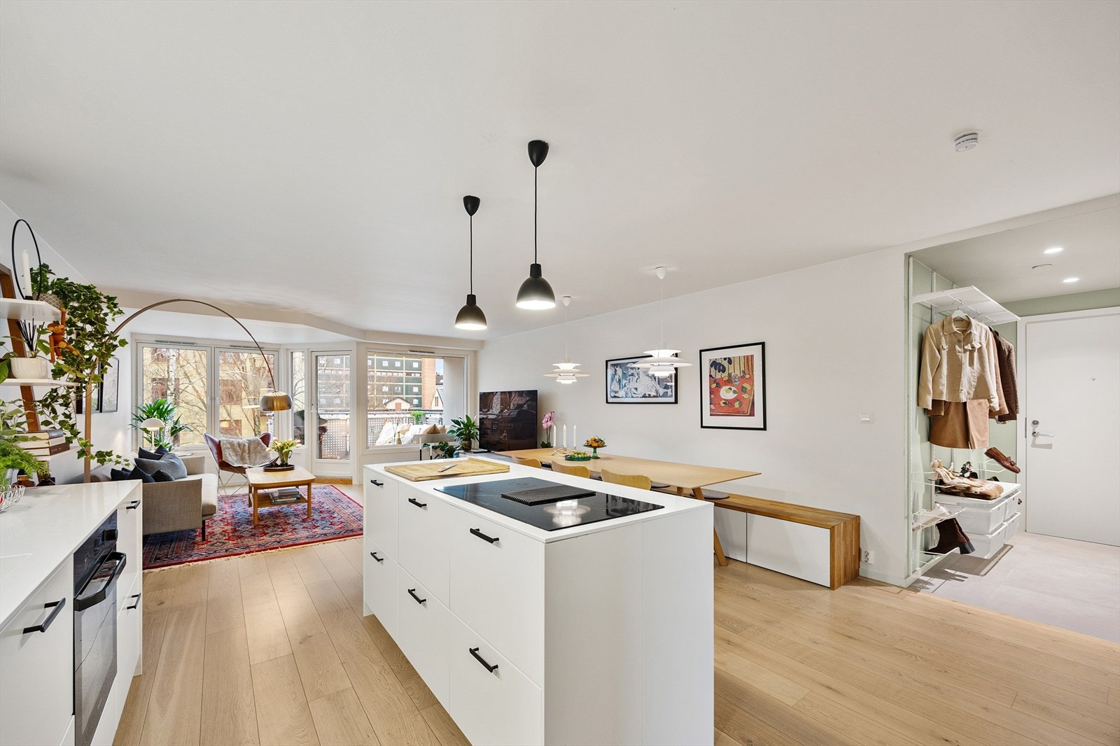 Den sosiale sonen legger fint til rette for hyggelig sammenkomster. Galleribilde