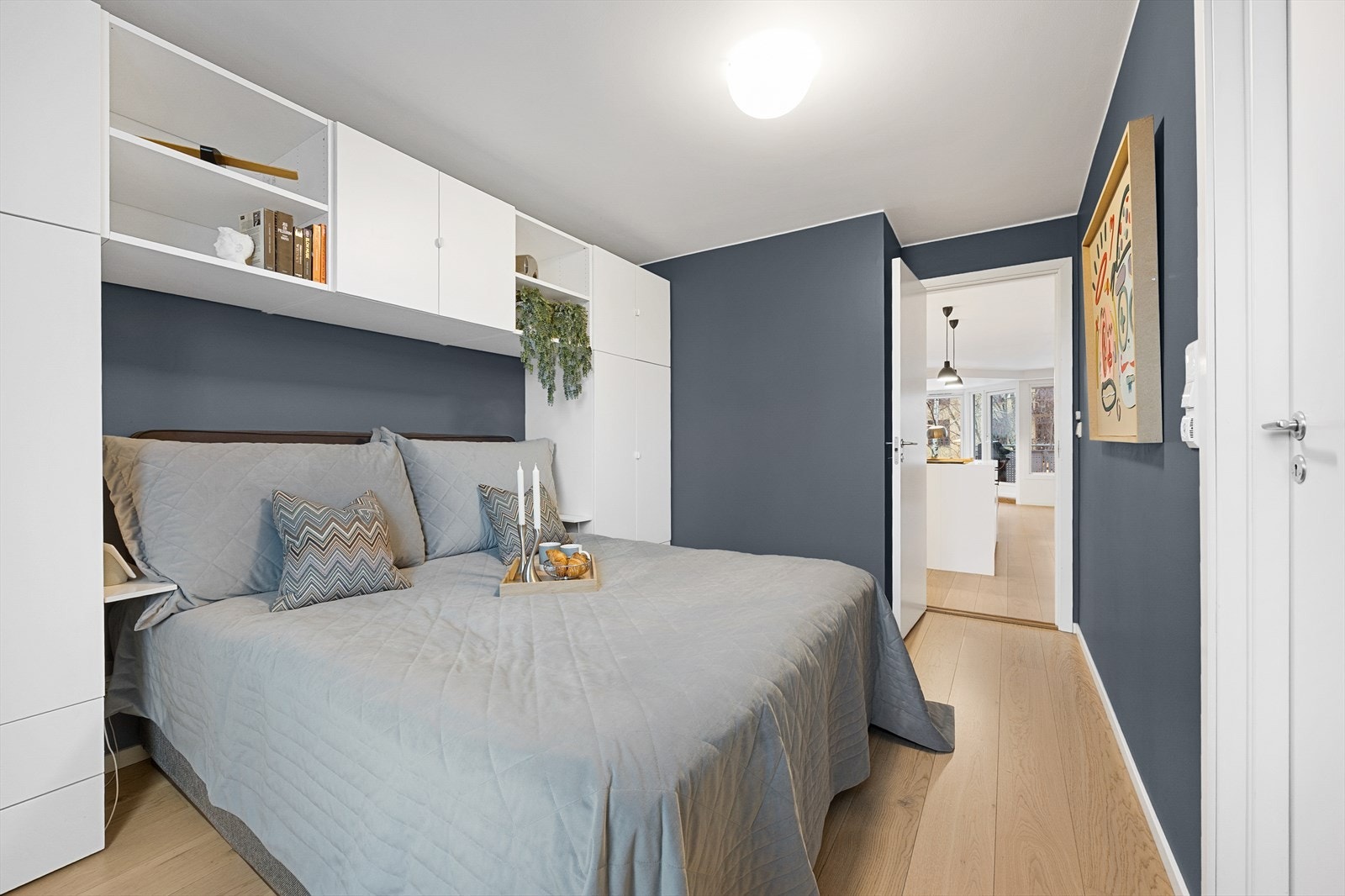 Soverommene har 1-stavs parkett og elektrisk oppvarming. Galleribilde