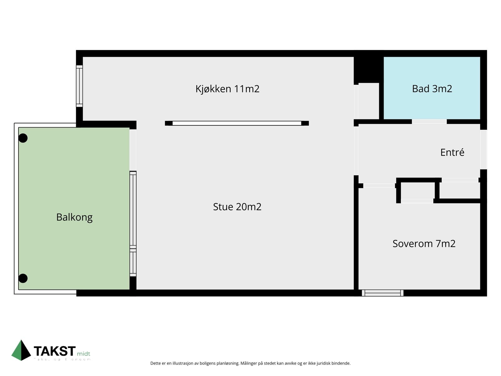 Planskisse Galleribilde