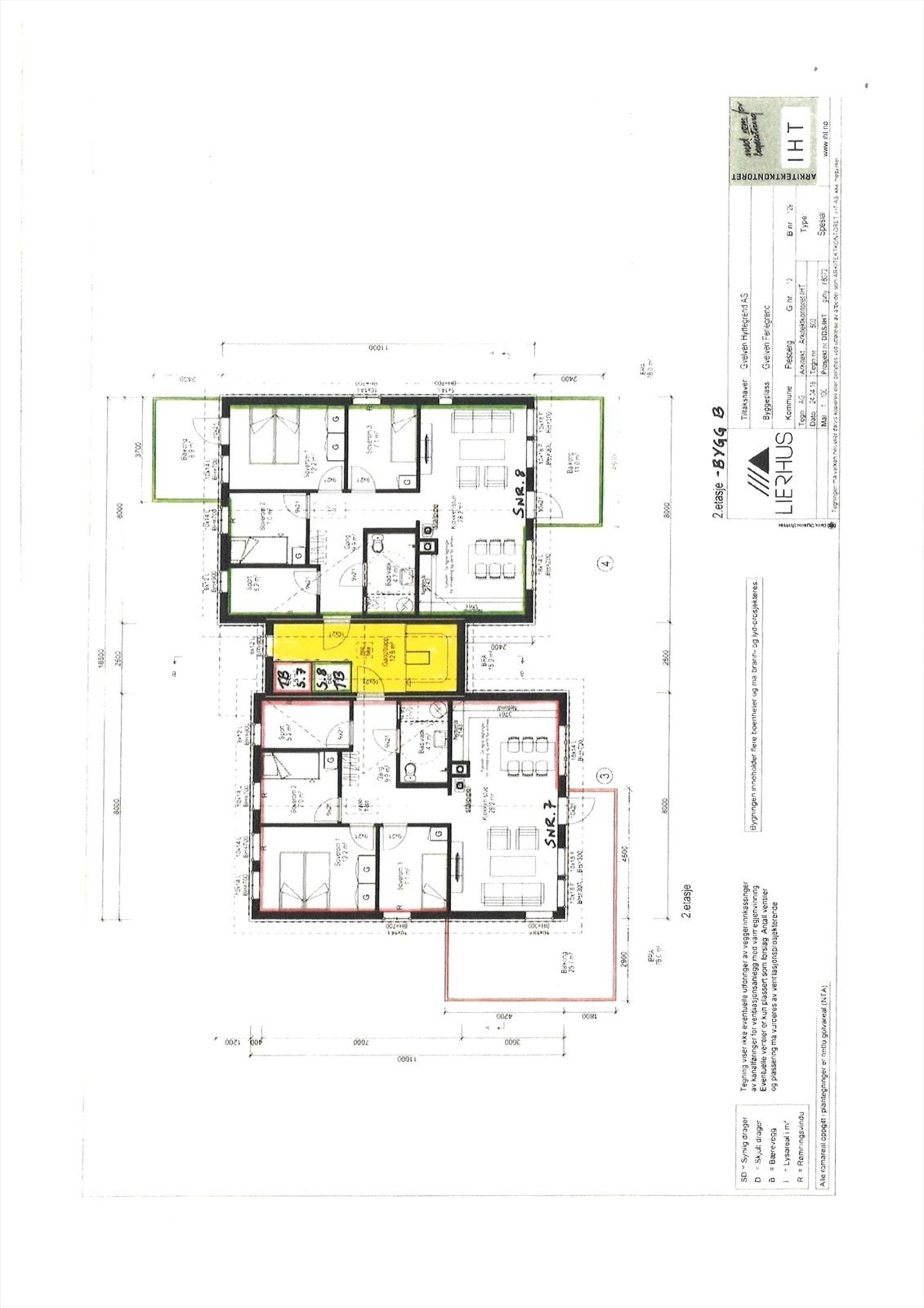 Plantegning 2. etg Galleribilde