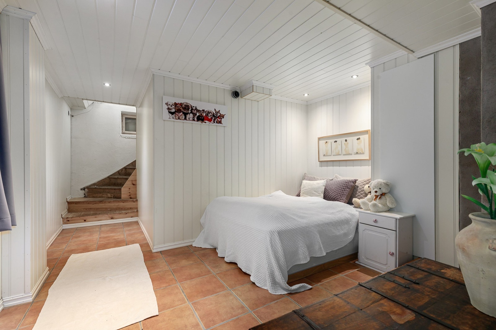 Trappegang i u.etg - ikke godkjent soverom Galleribilde