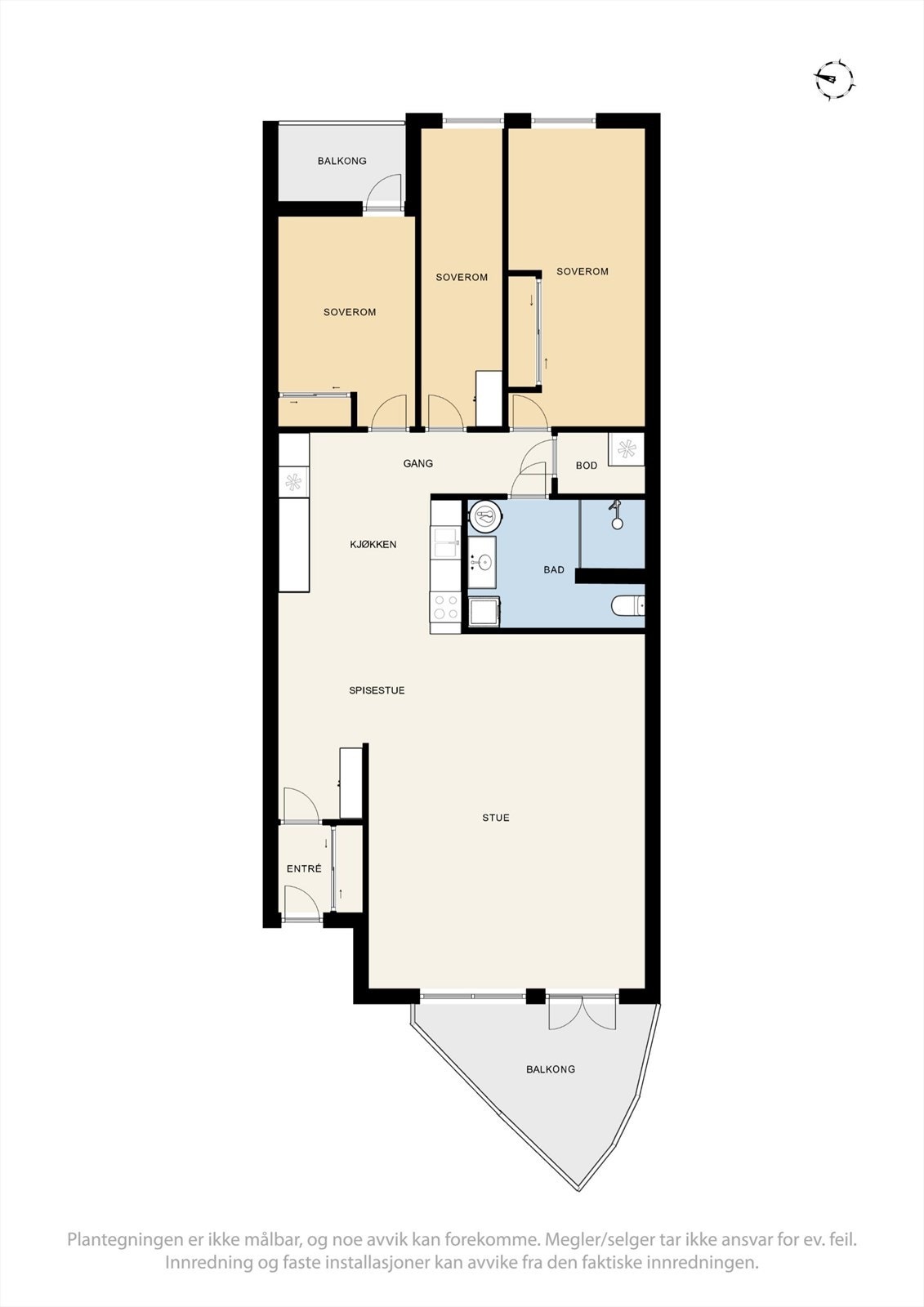 Plantegning Galleribilde