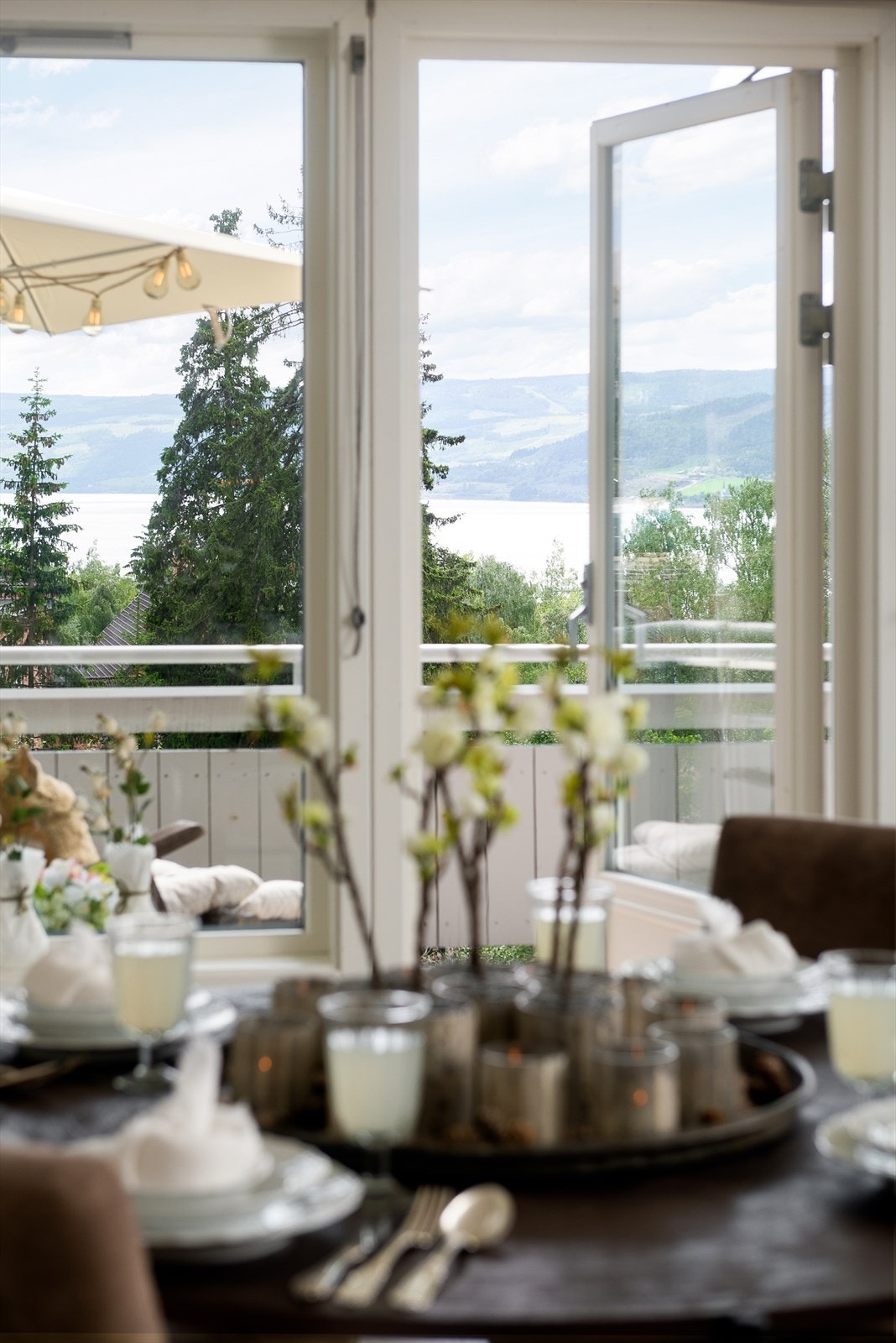 Spiseplass med herlig utsikt! Galleribilde